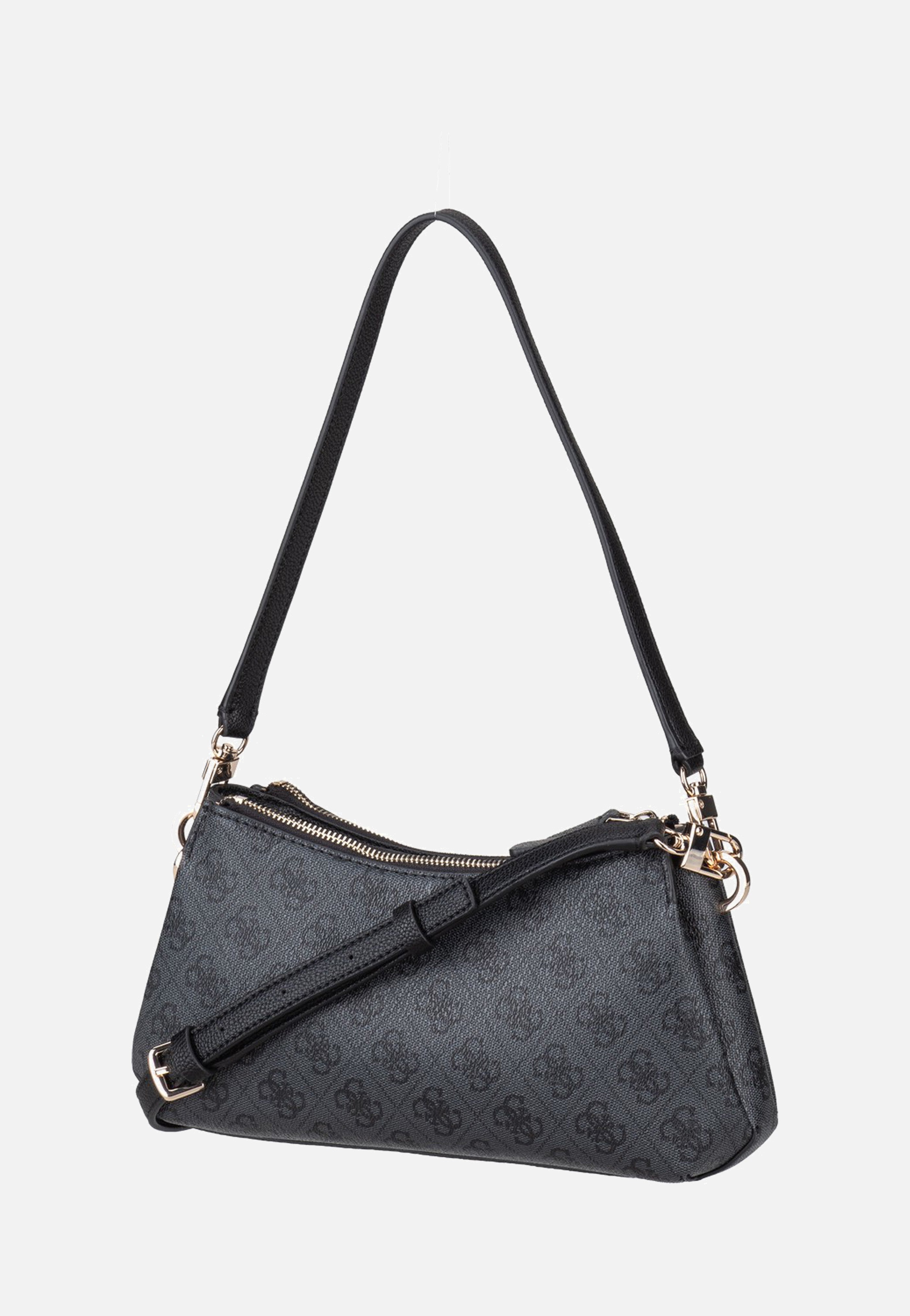 Guess Noelle II 3 Comp Xbody Coal Logo Schultertasche