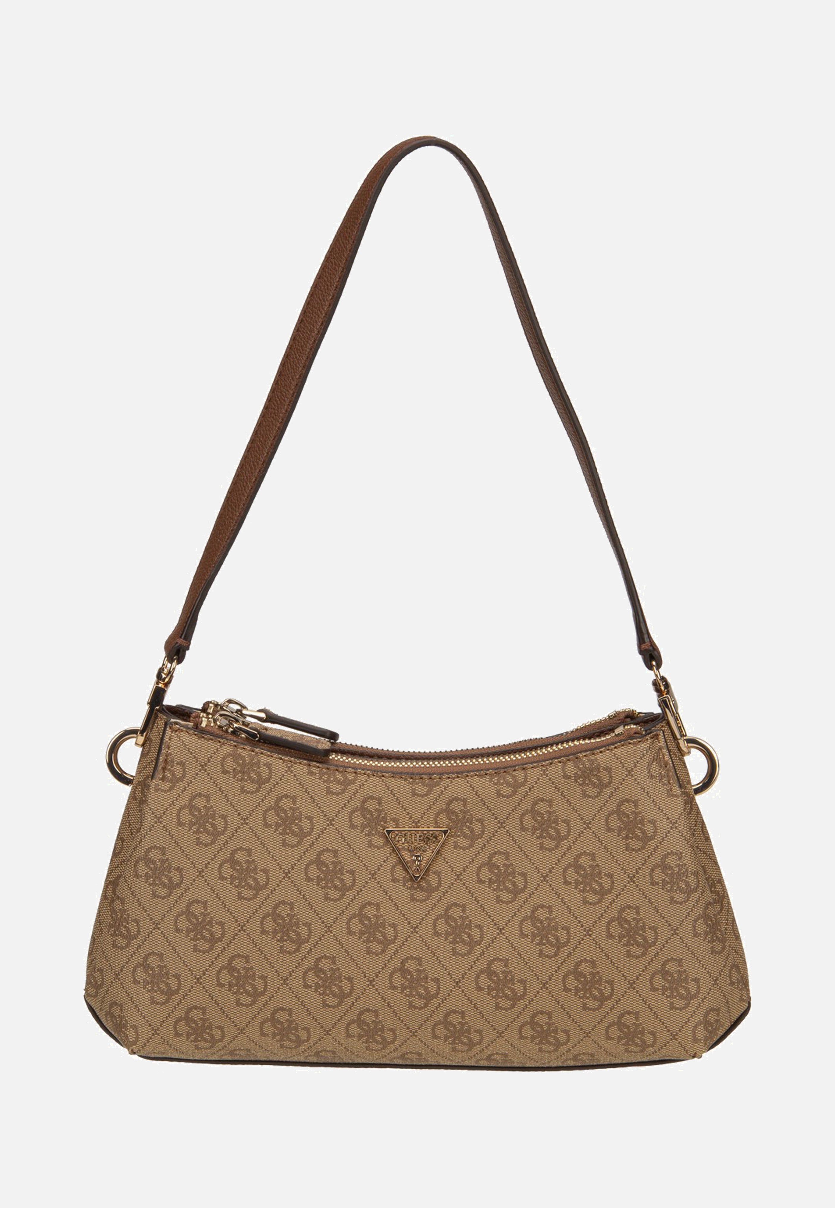 Guess Noelle II 3 Comp Xbody Latte Logo/Brown Schultertasche