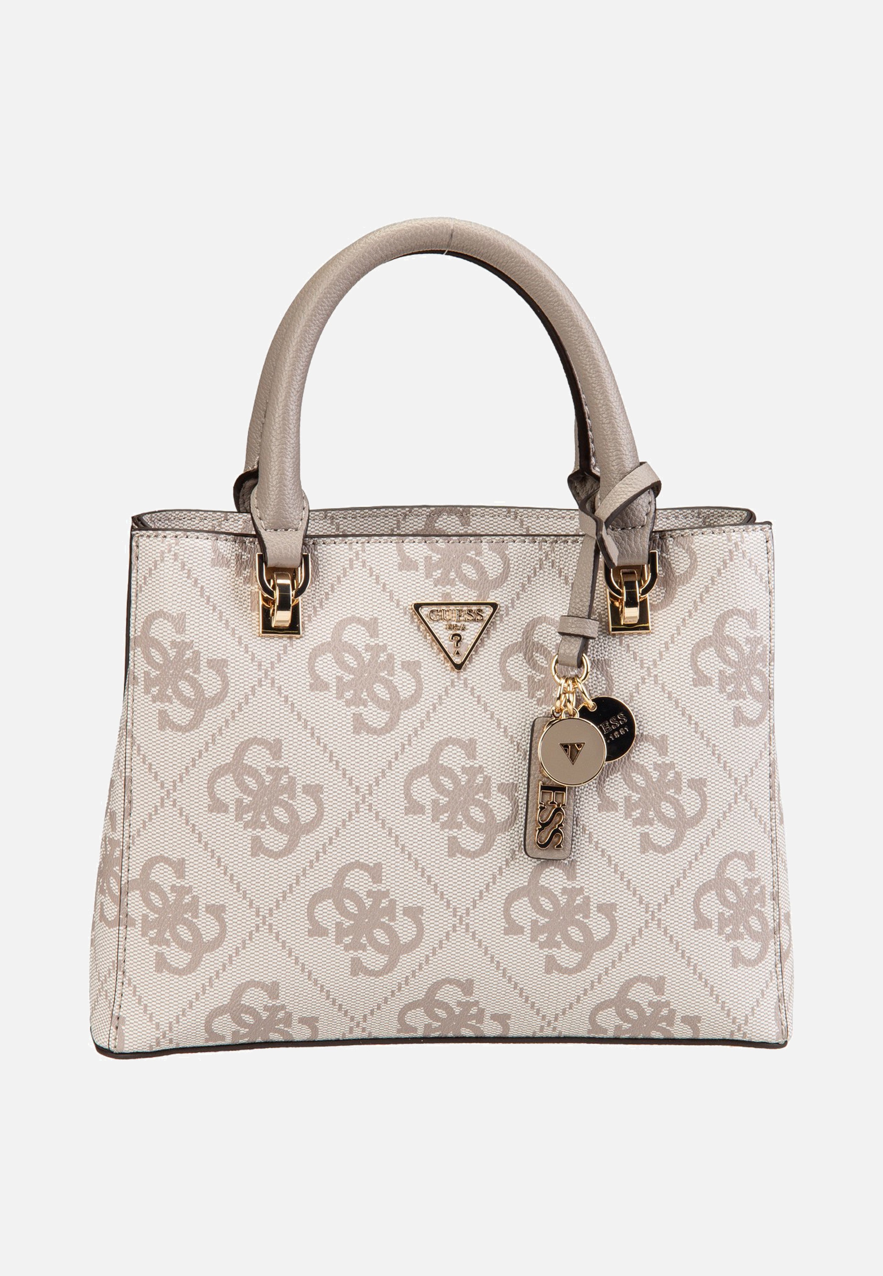 Guess Noelle II Sml Multi Comp Dark Oak Satchel