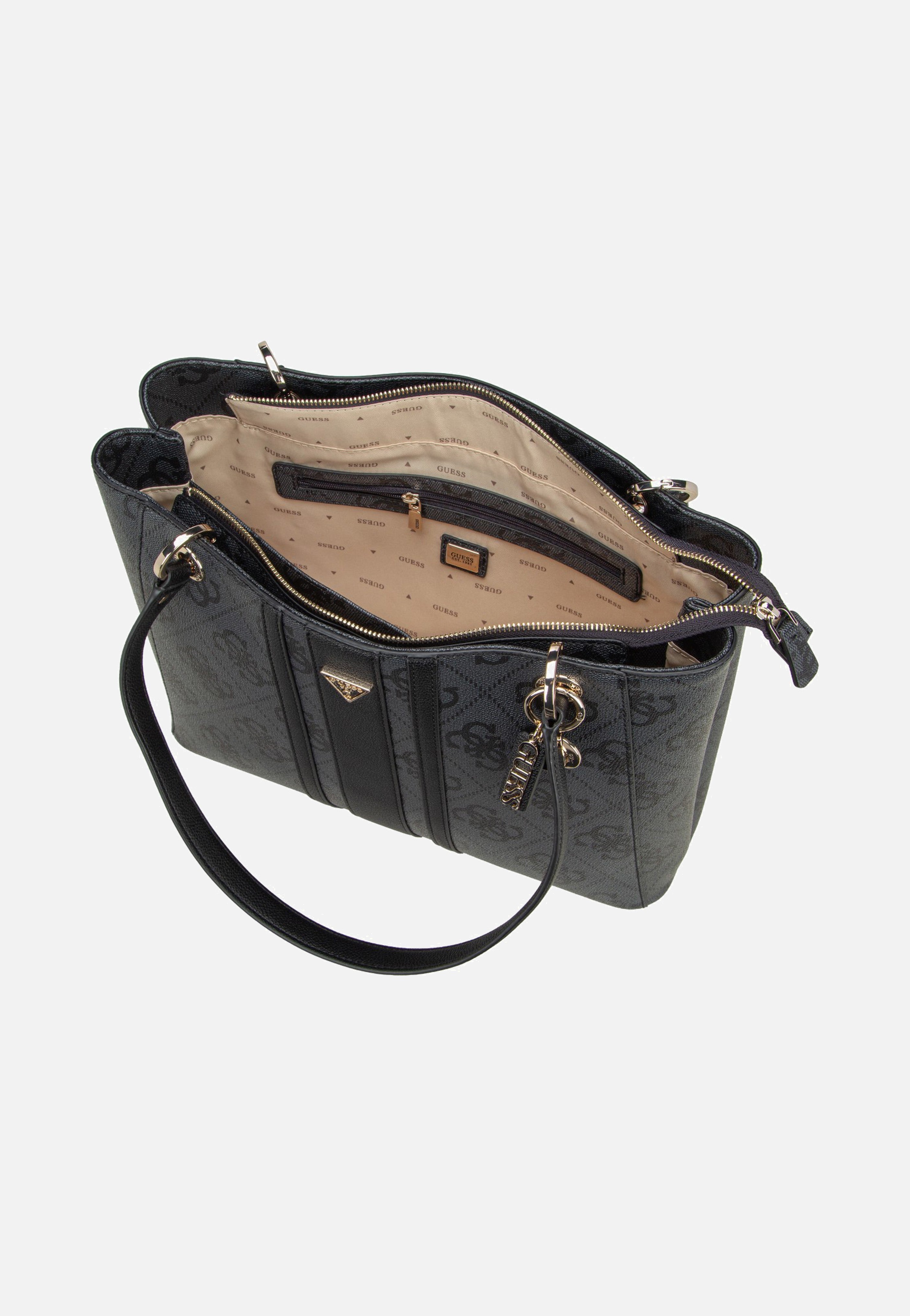 Guess - Noelle II TO 72250 Coal Logo - Tote Bag | Women-Image