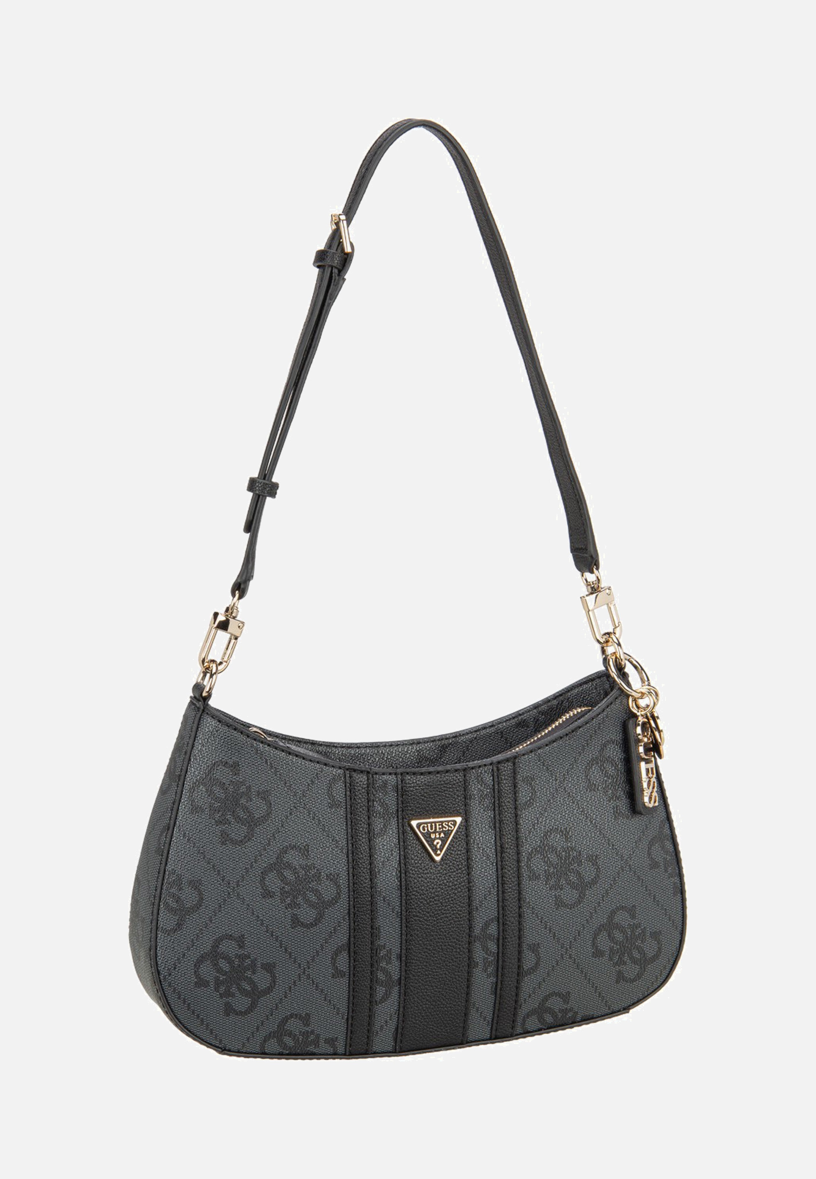 Guess Noelle II Top Zip SHB 72180 Coal Logo Schultertasche
