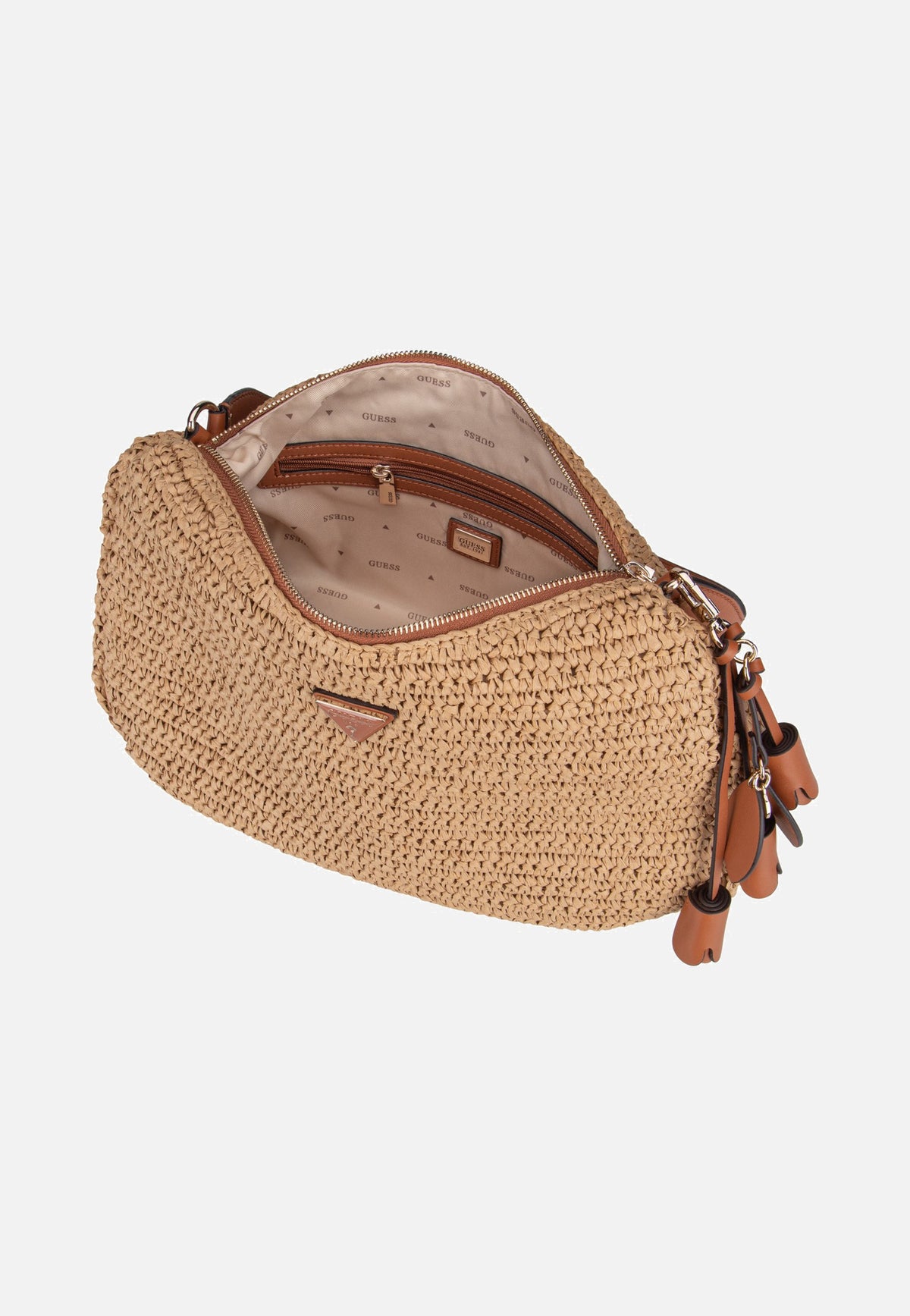 Guess Ofelia Hobo 23010 Natural/Cognac Hobo Bag