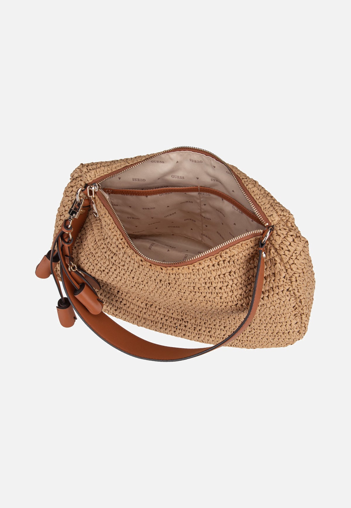 Guess Ofelia Hobo 23010 Natural/Cognac Hobo Bag