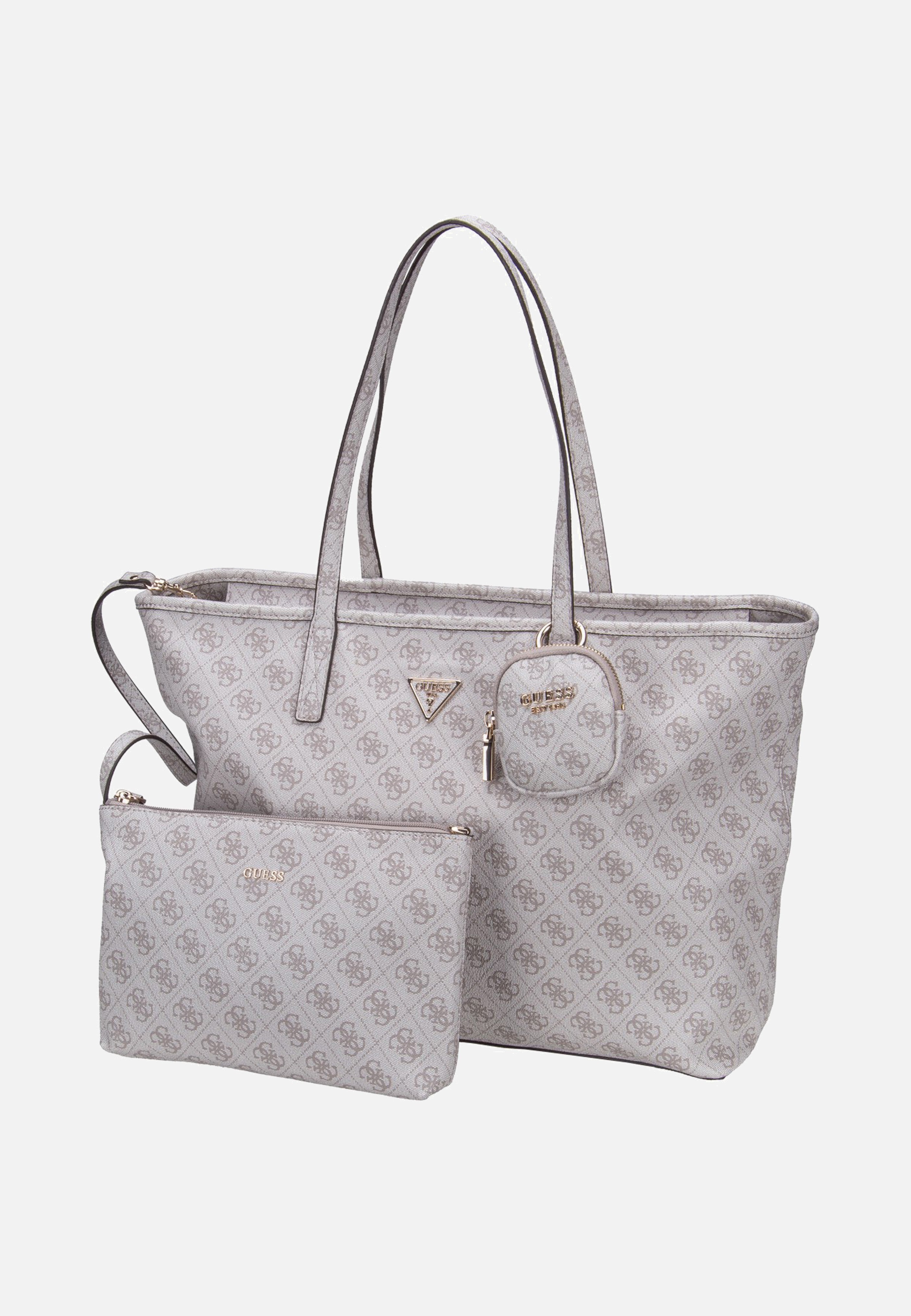 Guess Power Play II Large Tech Tote Dark Oak Shopper
