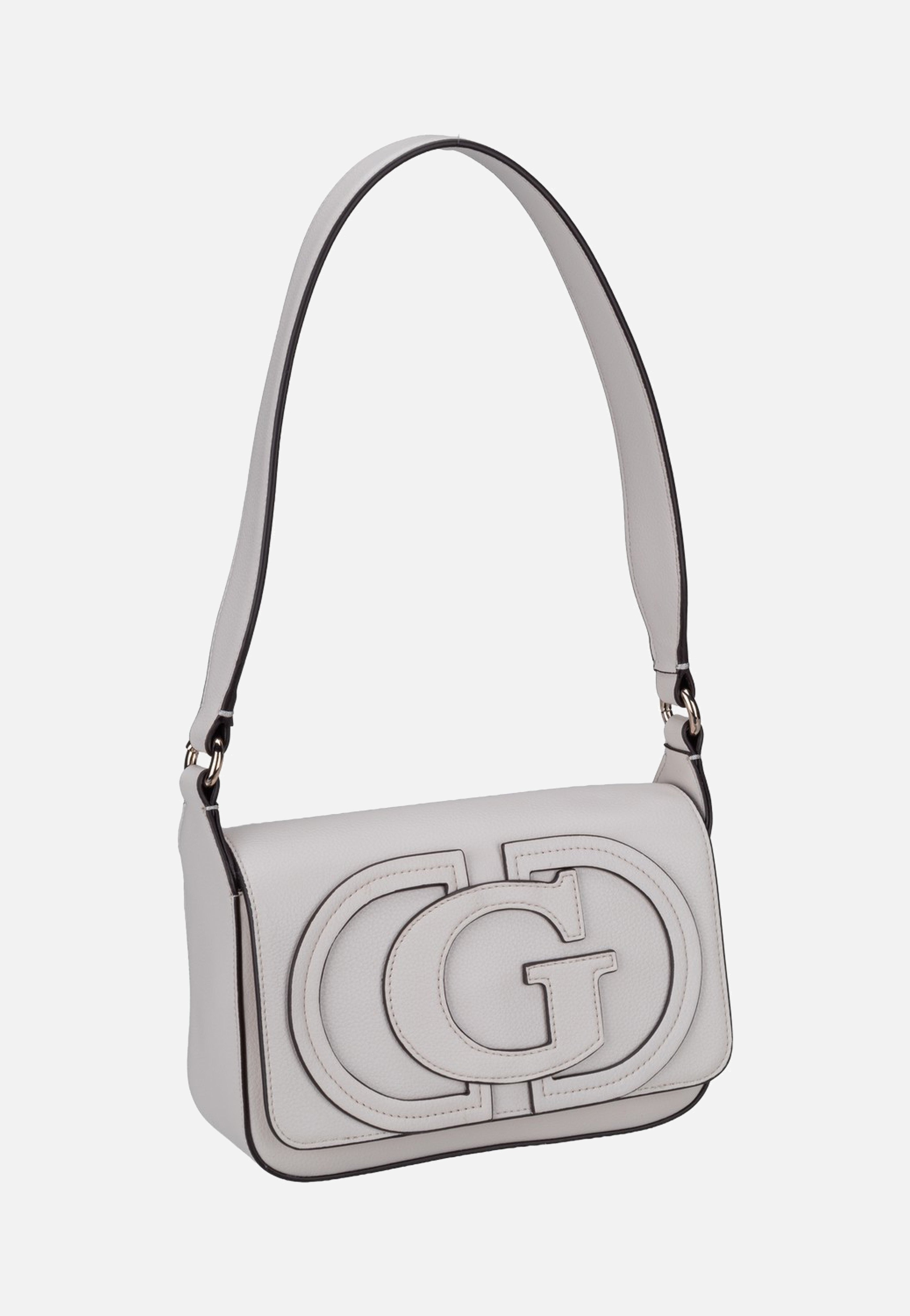 Guess Ruby Flap 40190 Off White Shoulder Bag