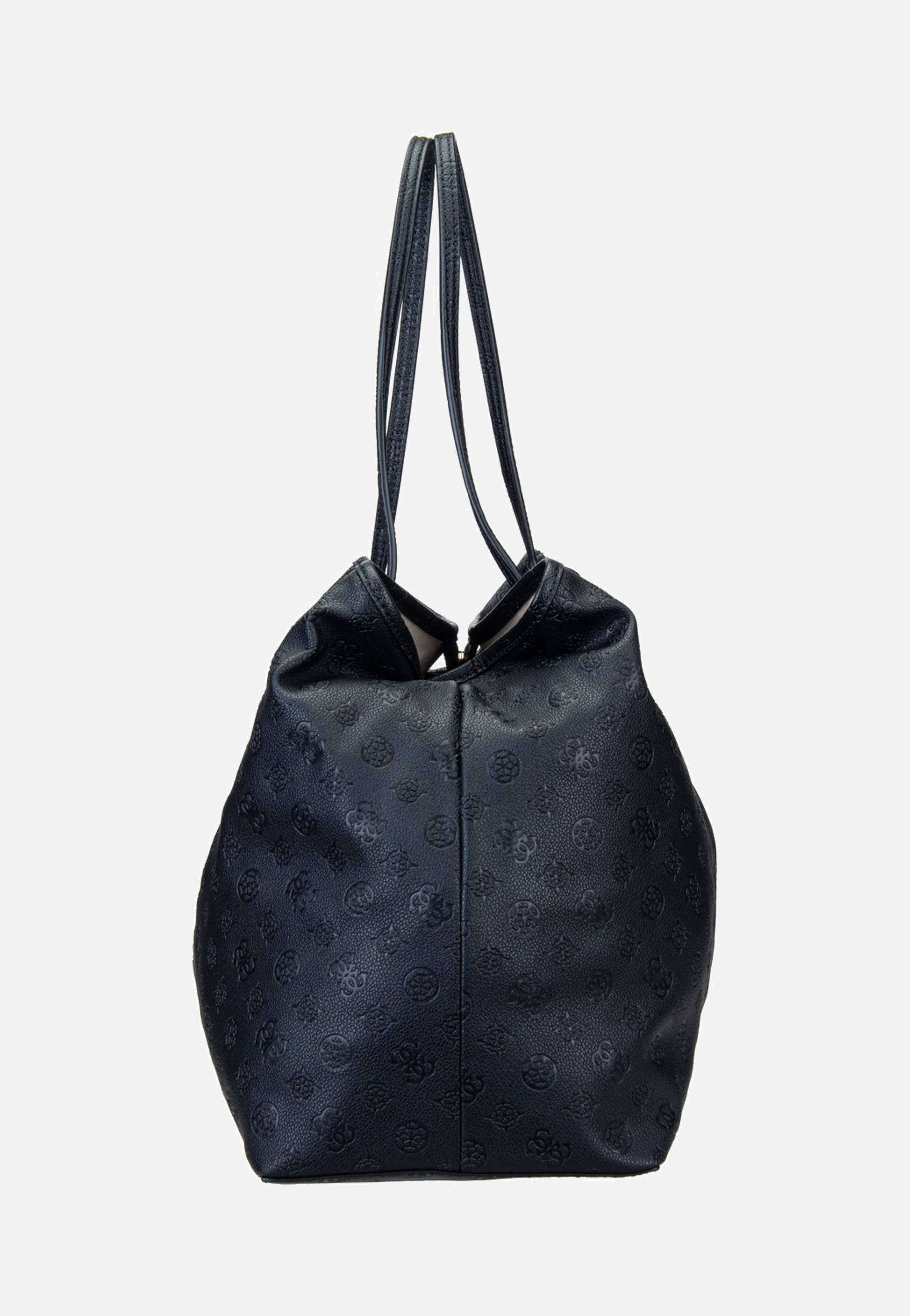 Guess Victtoria Large 2in1 14290 Black Logo Shopper