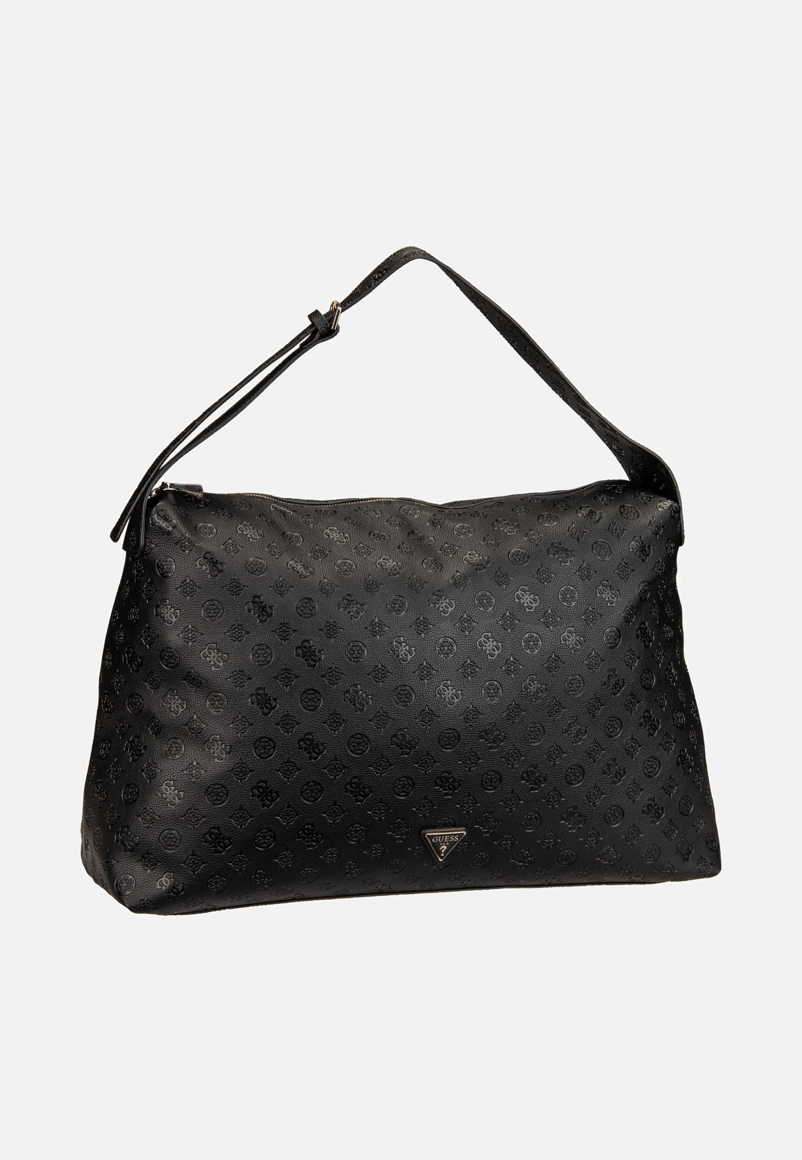 Guess Wilder Oversized Hobo Black Hobo Bag