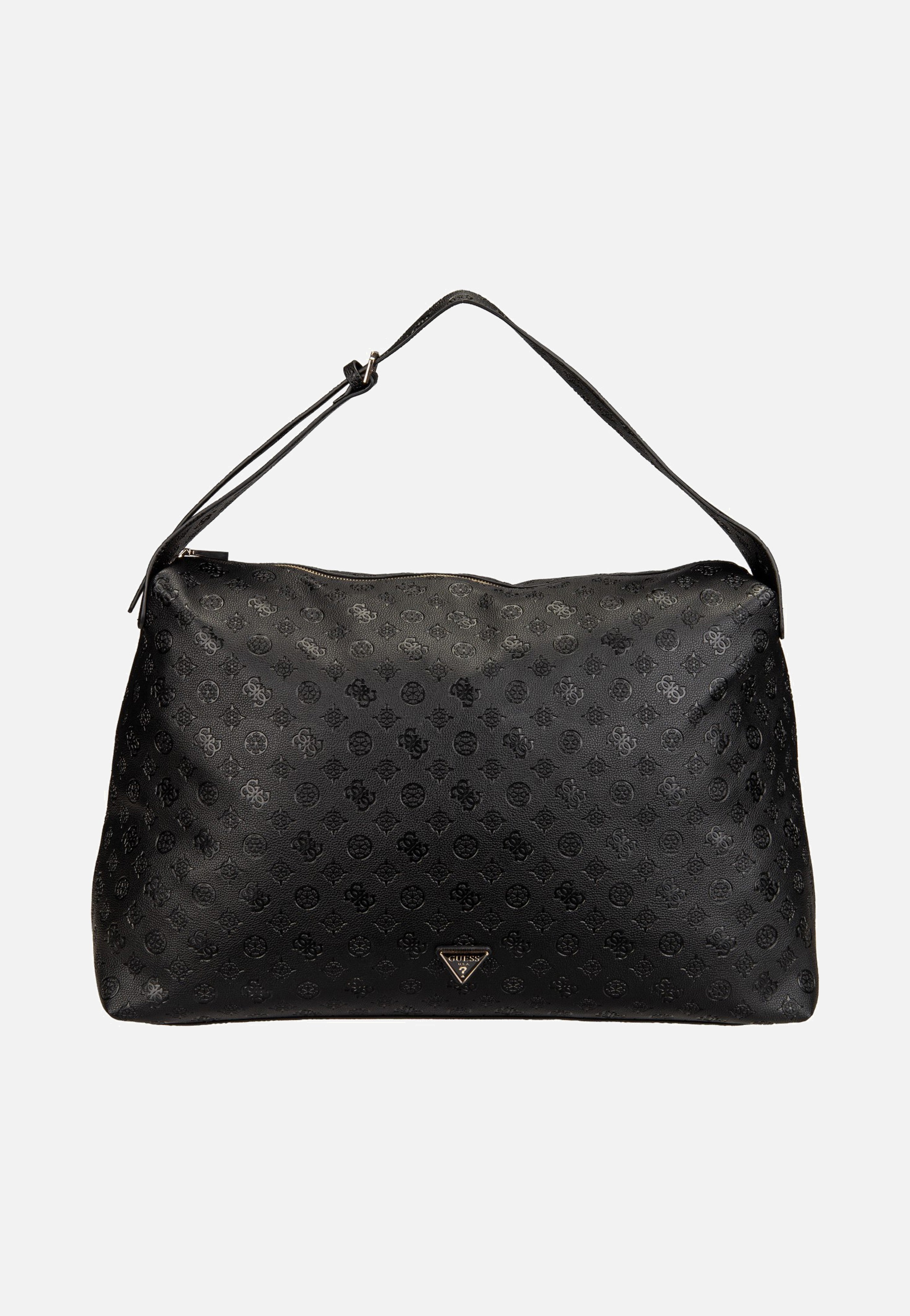 Guess - Wilder Oversized Hobo Black - Hobo Bag | Women-Image