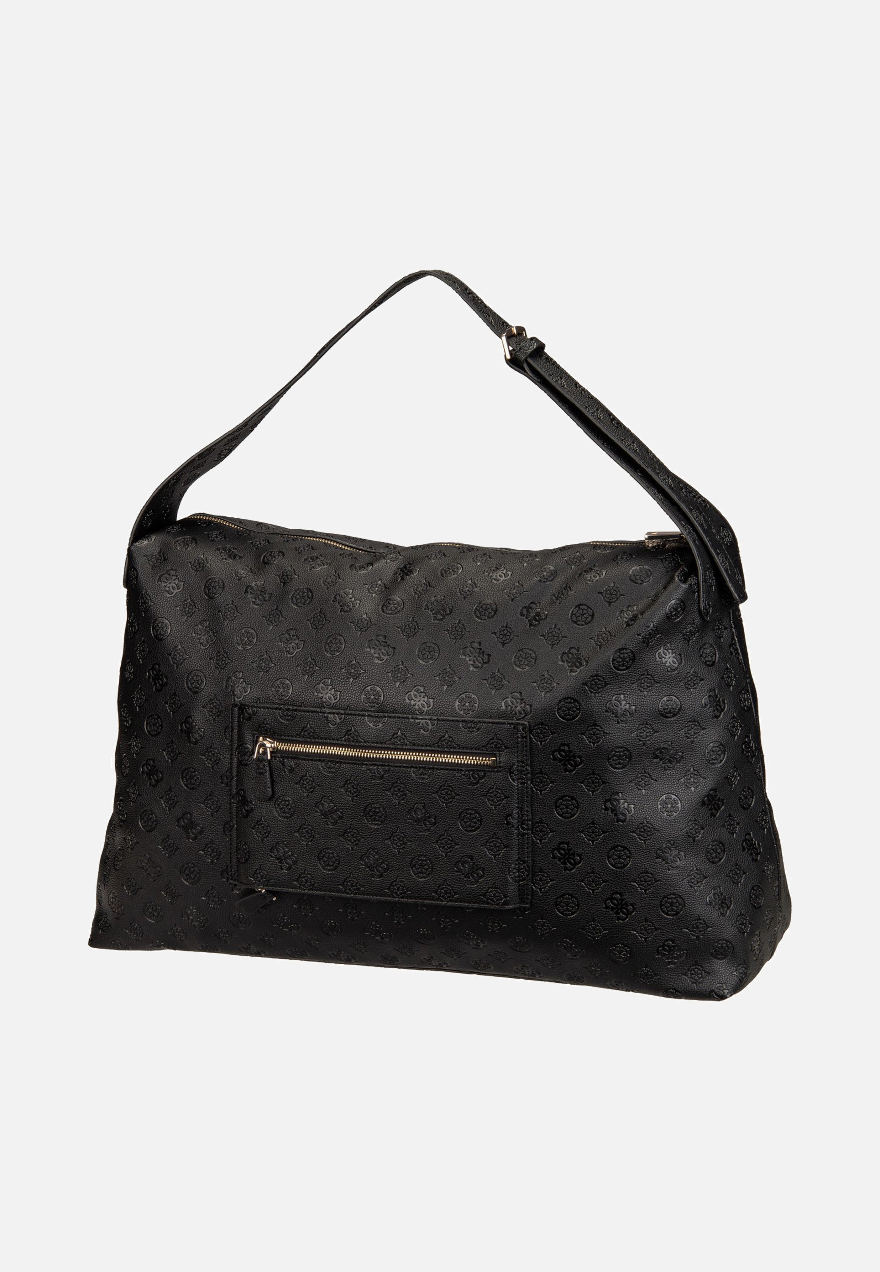 Guess Wilder Oversized Hobo Black Hobo Bag