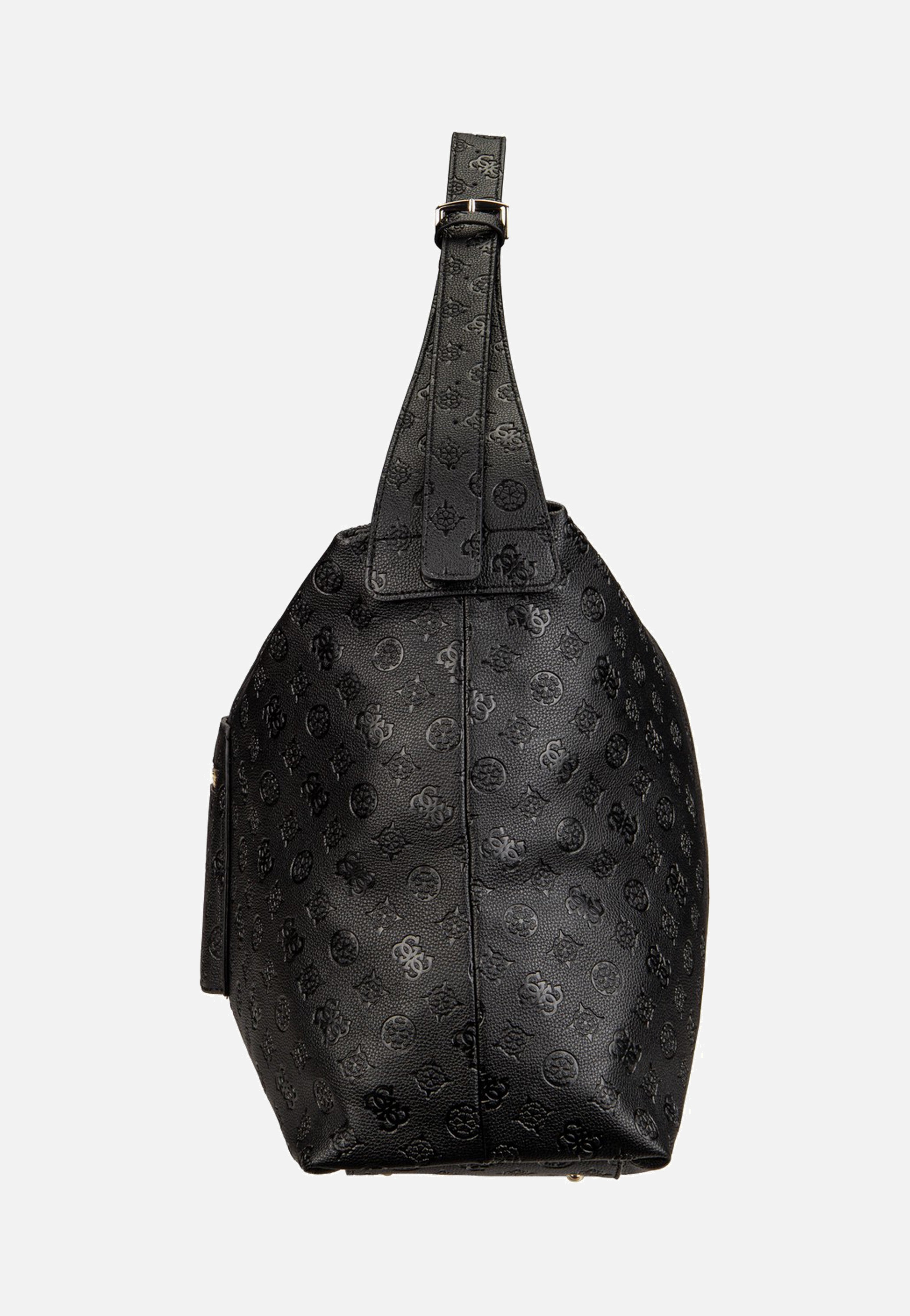 Guess Wilder Oversized Hobo Black Hobo Bag