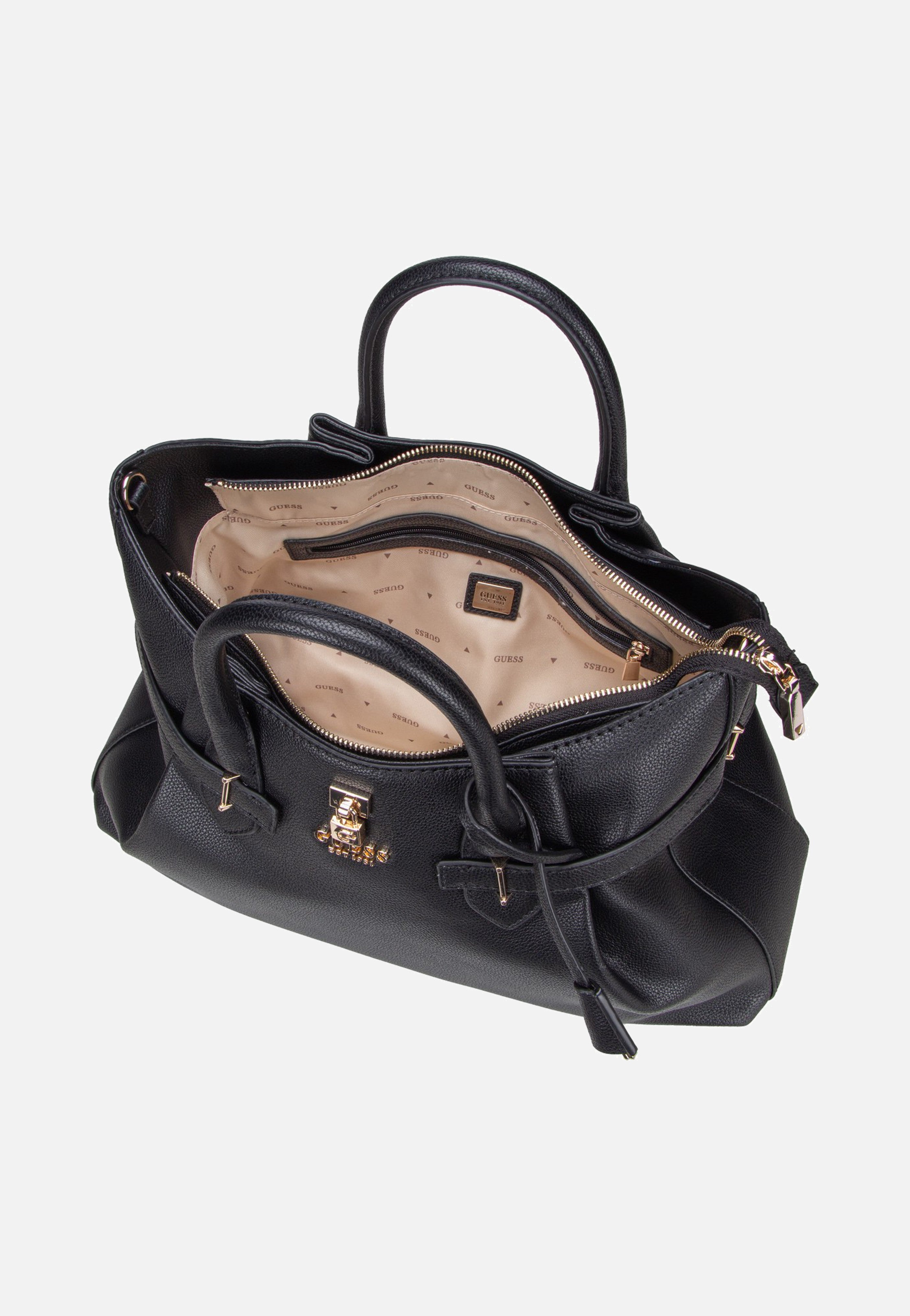 Guess - Yesba Girlfriend Black - Satchel | Women-Image