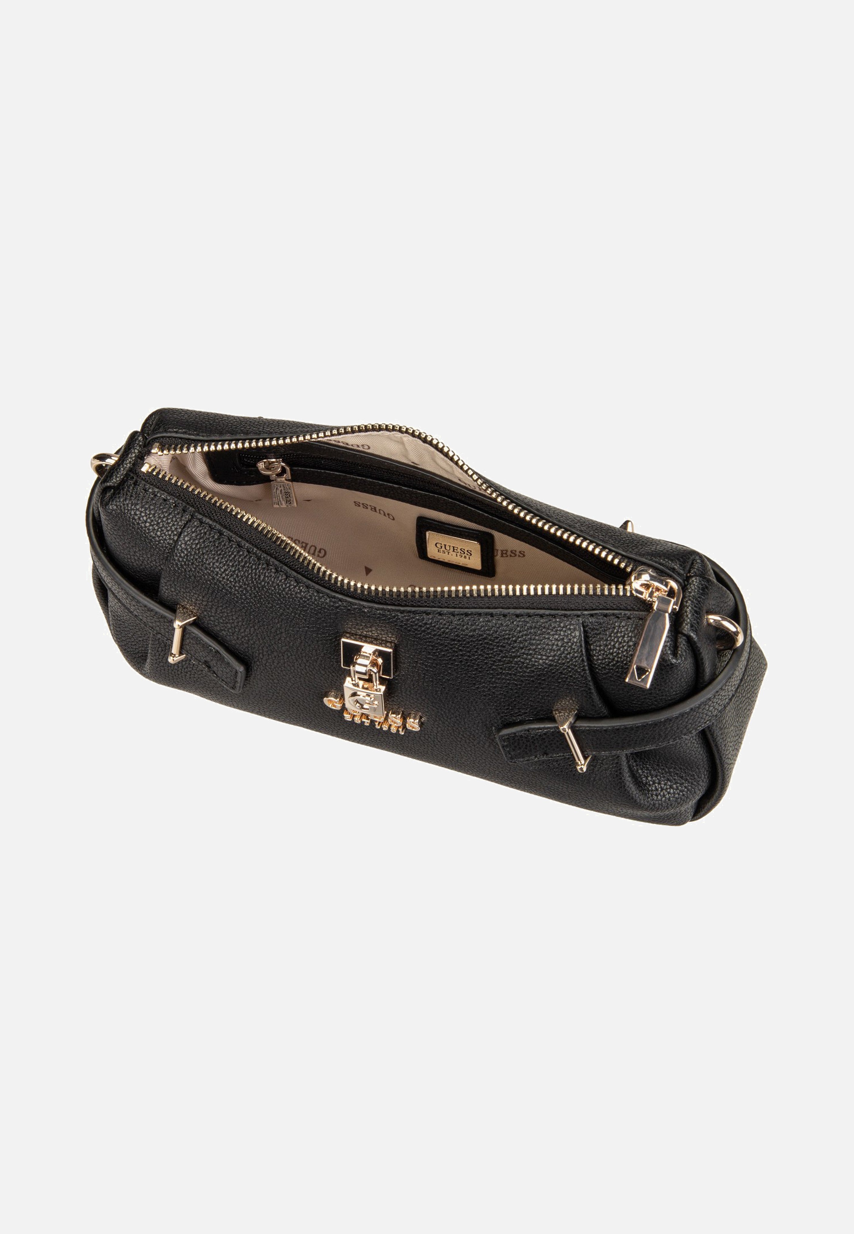 Guess Yesba Mini Top Zip Black Schultertasche