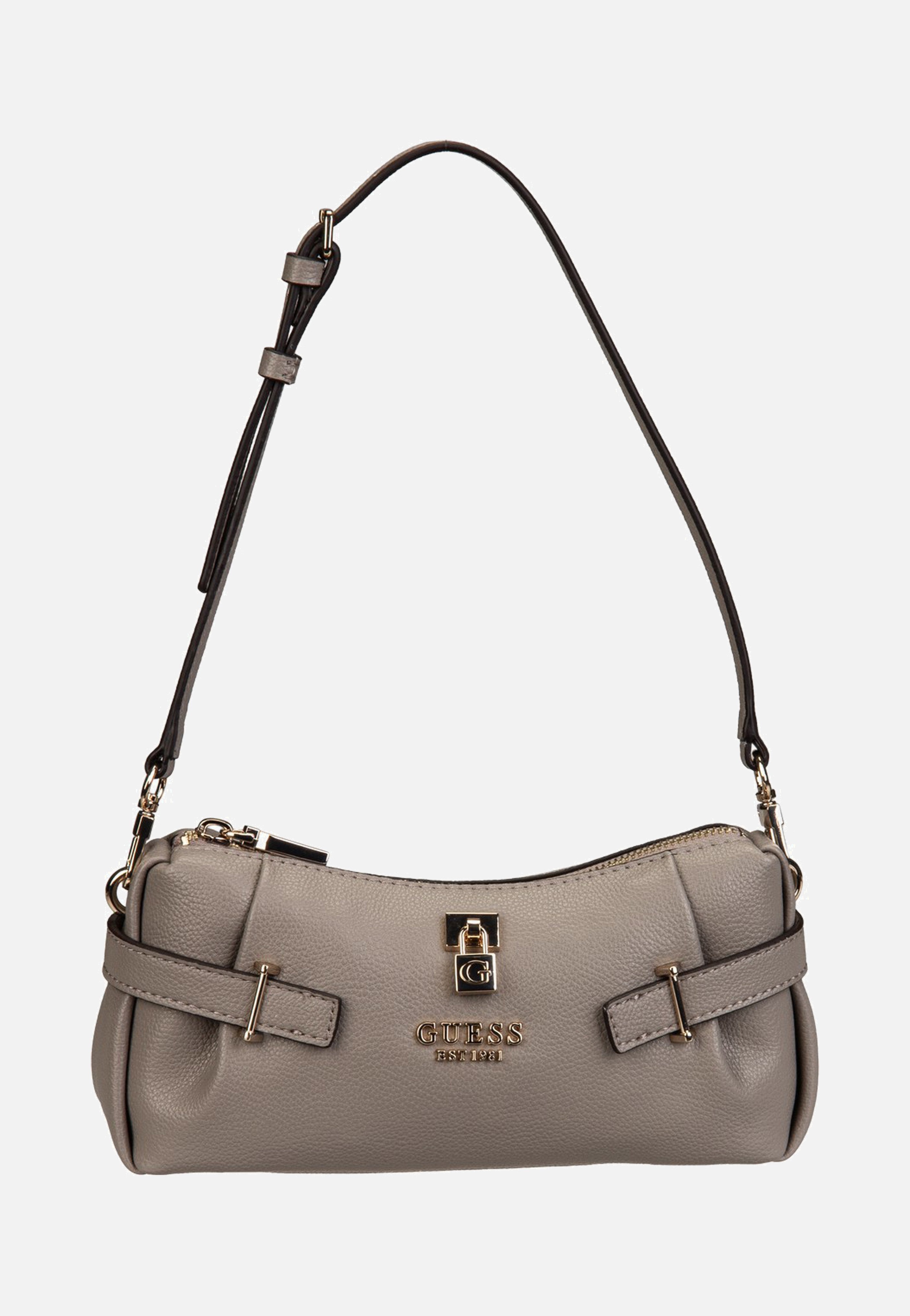 Guess Yesba Mini Top Zip Dark Taupe Schultertasche