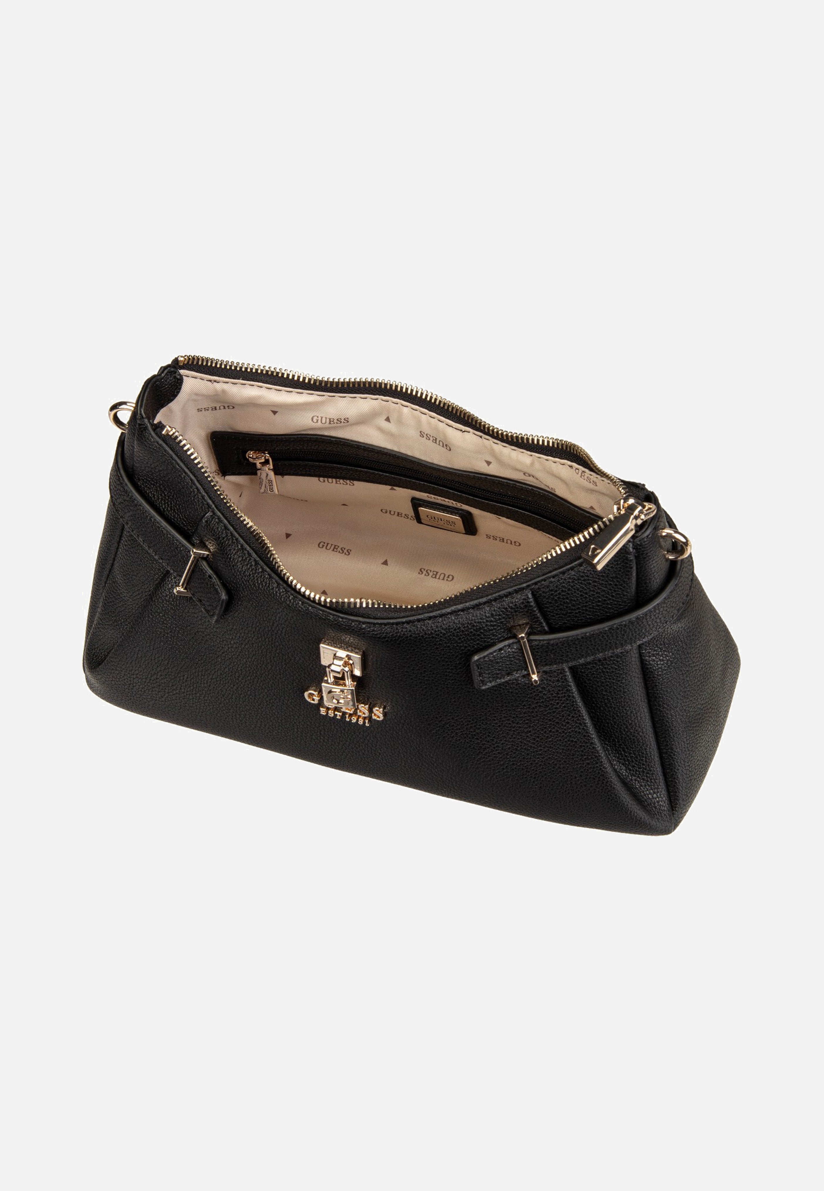 Guess - Yesba Shoulder Bag Black - Shoulder Bag | Women-Image