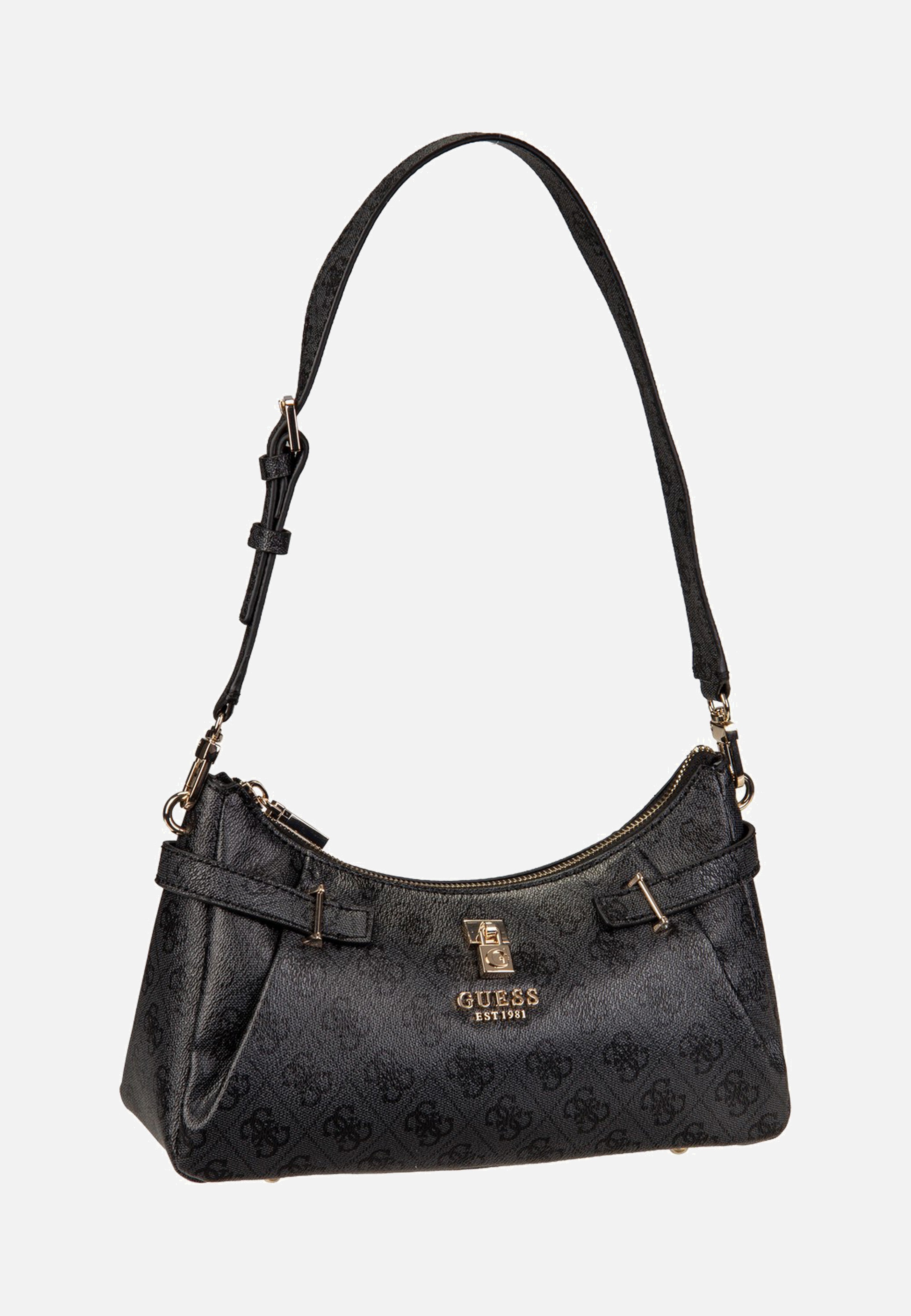 Guess - Yesba Shoulder Bag Coal Logo - Shoulder Bag | Women-Image