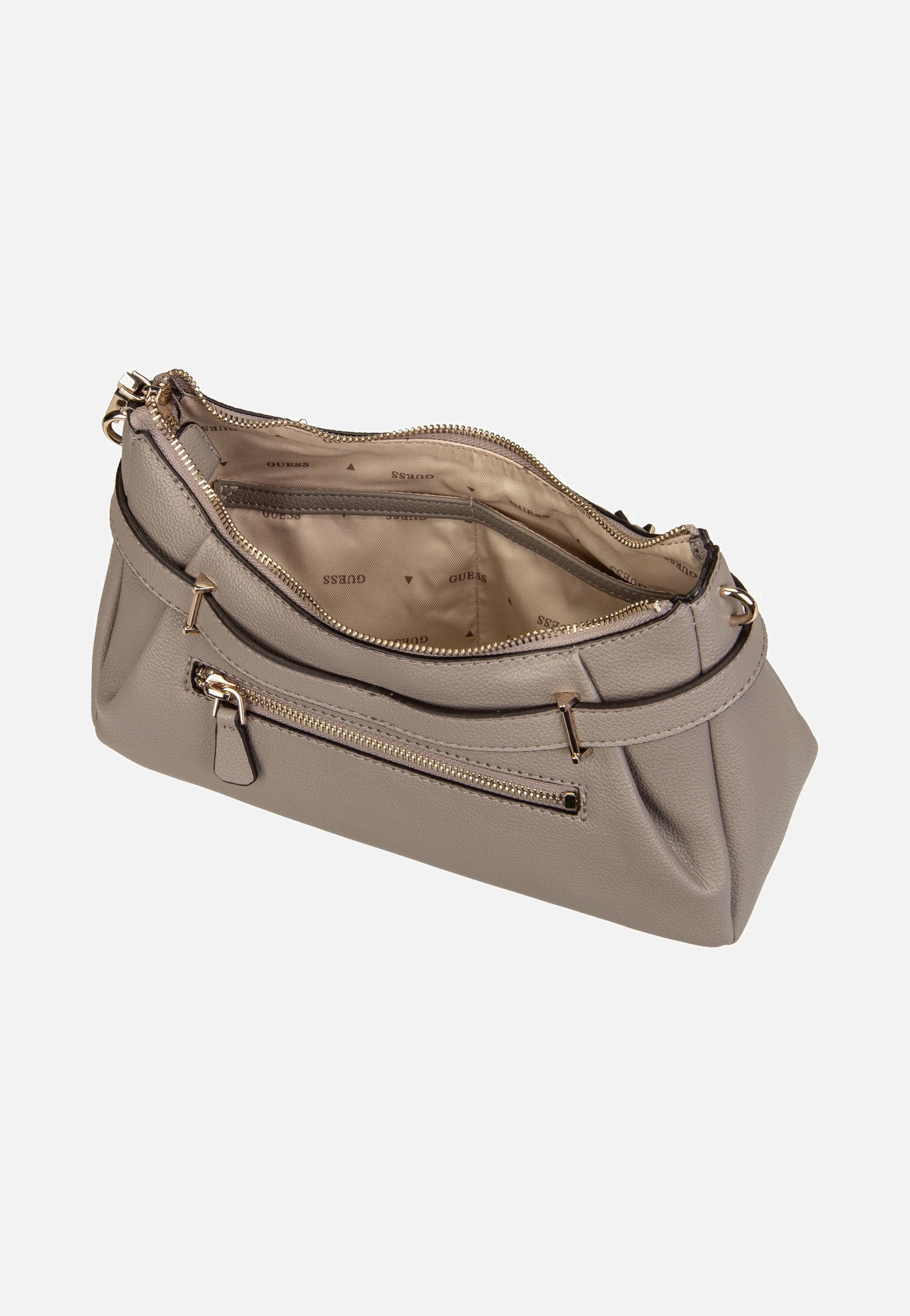 Guess Yesba Shoulder Bag Dark Taupe Schultertasche