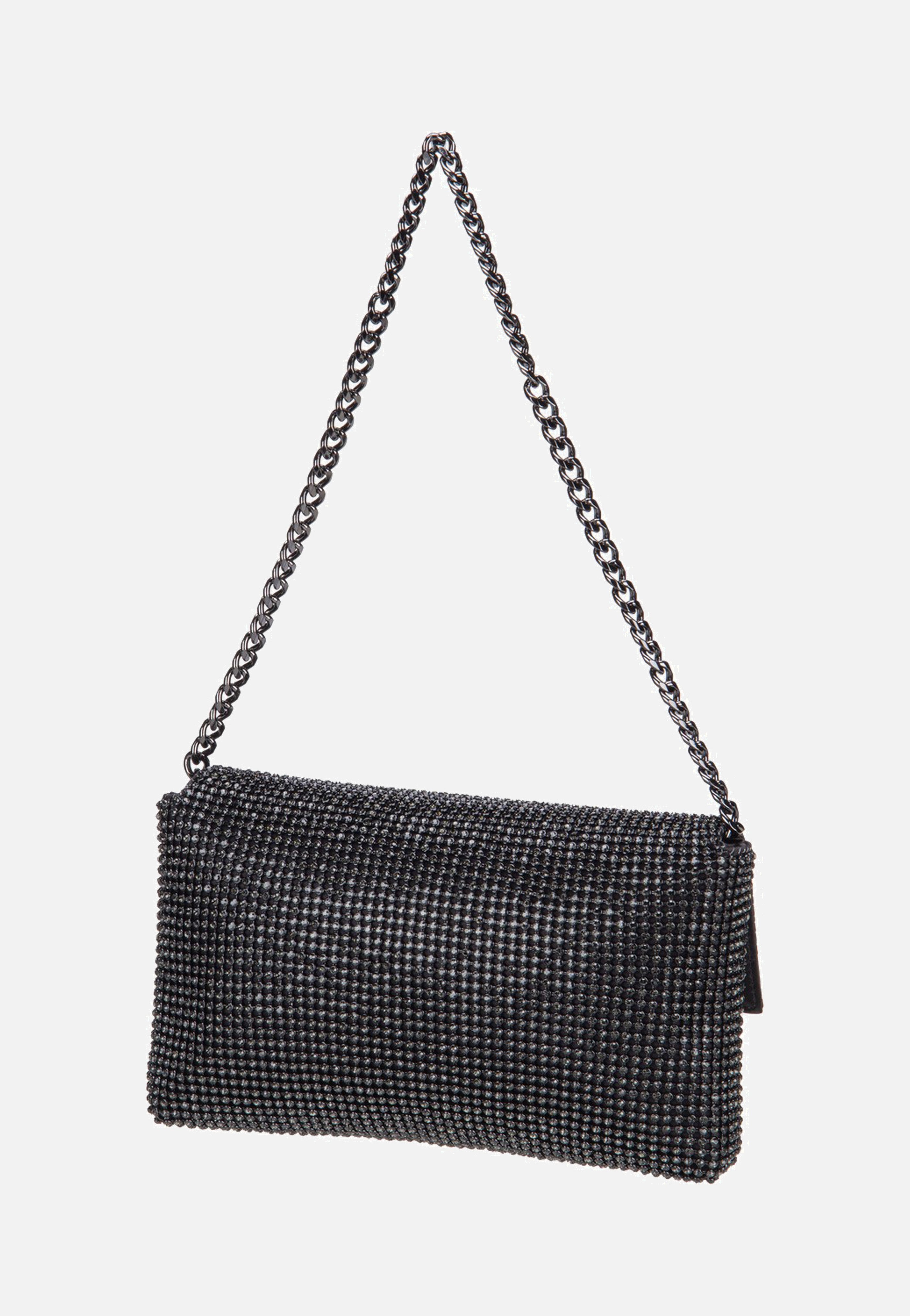 Guess Zalina Flap Black Clutch