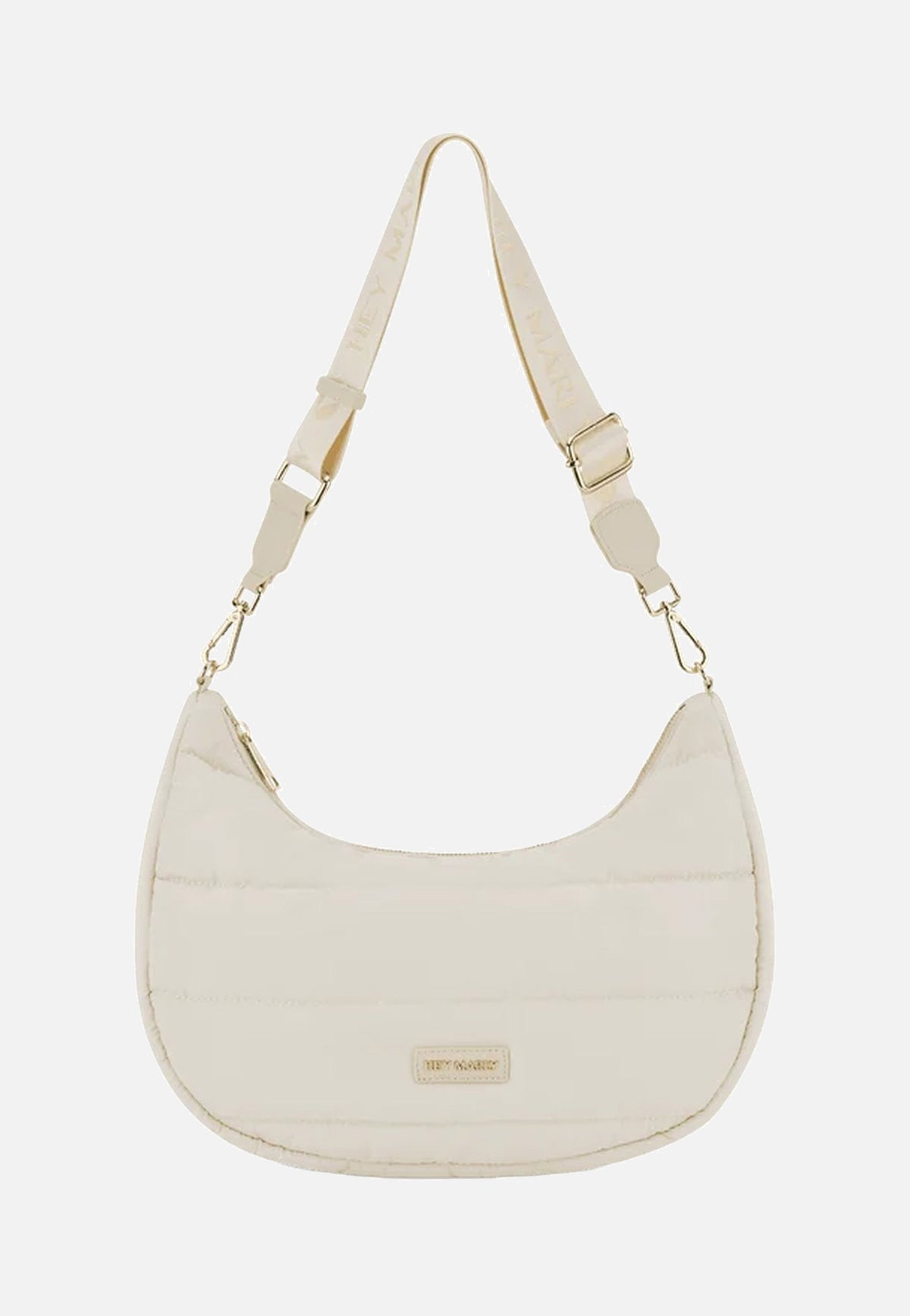 Hey Marly Lifetime Buddy M Crema Crossbody Bag
