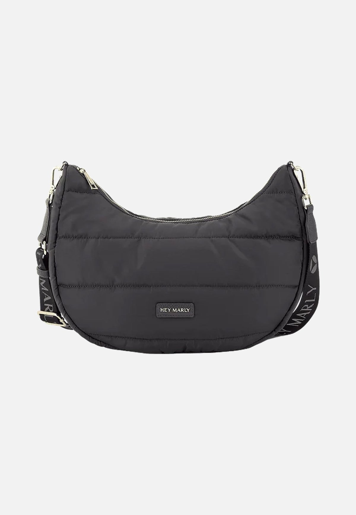 Hey Marly Lifetime Buddy M Grey Crossbody Bag