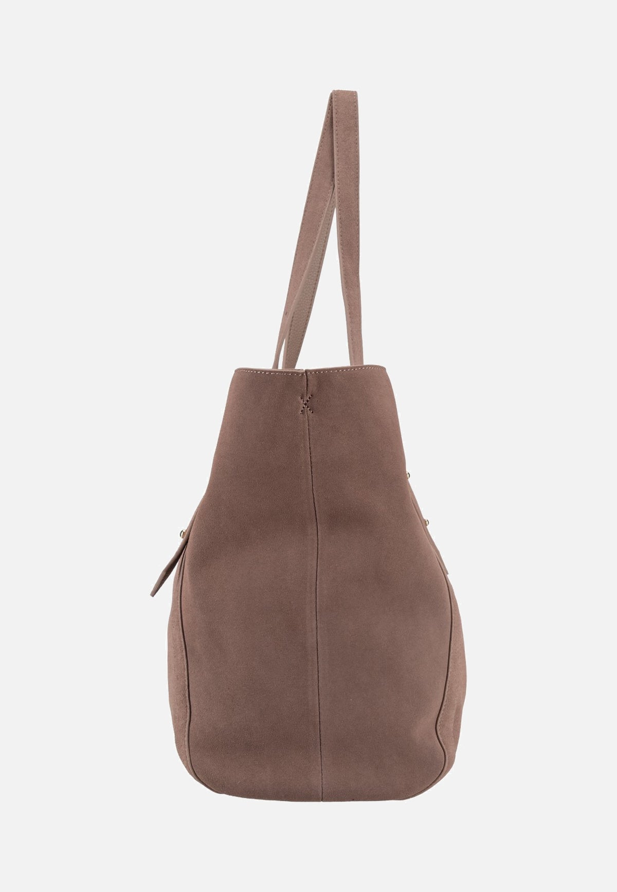 Hey Marly Pretty Wonder Suede Mocha Shopper