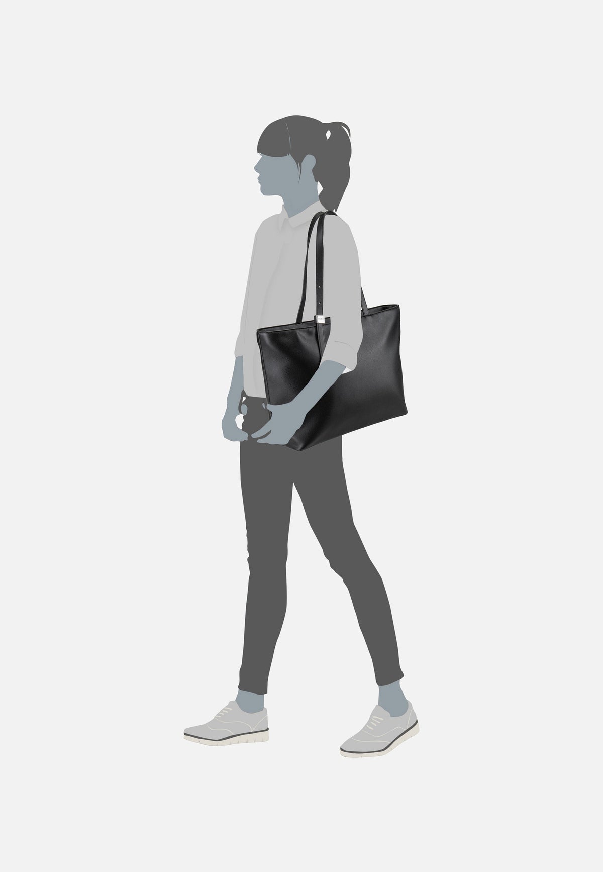 HUGO Mel 2.0 50541884 Black Shopper