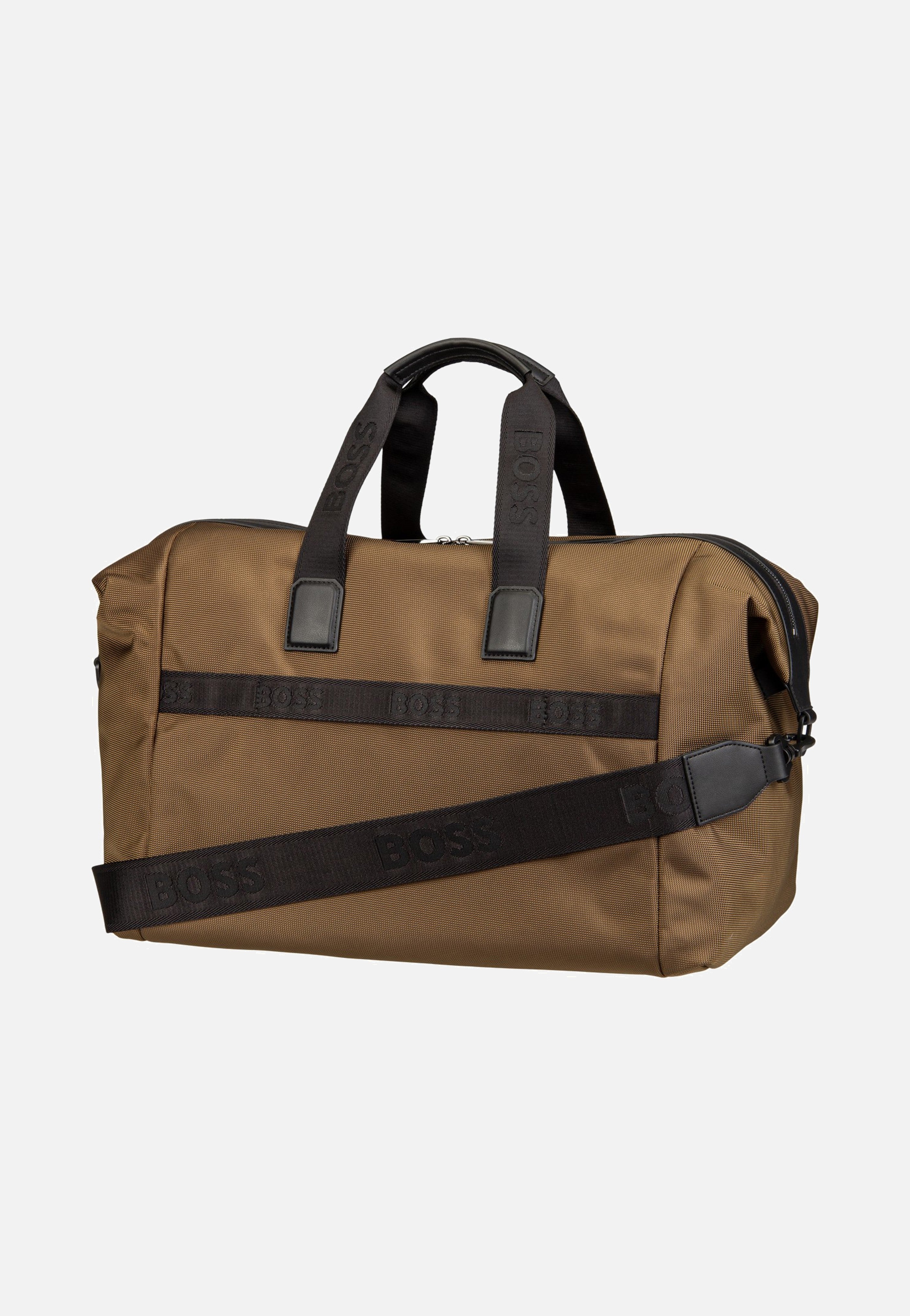 BOSS Ray Soft Holdall 50552526 Open Green Weekender