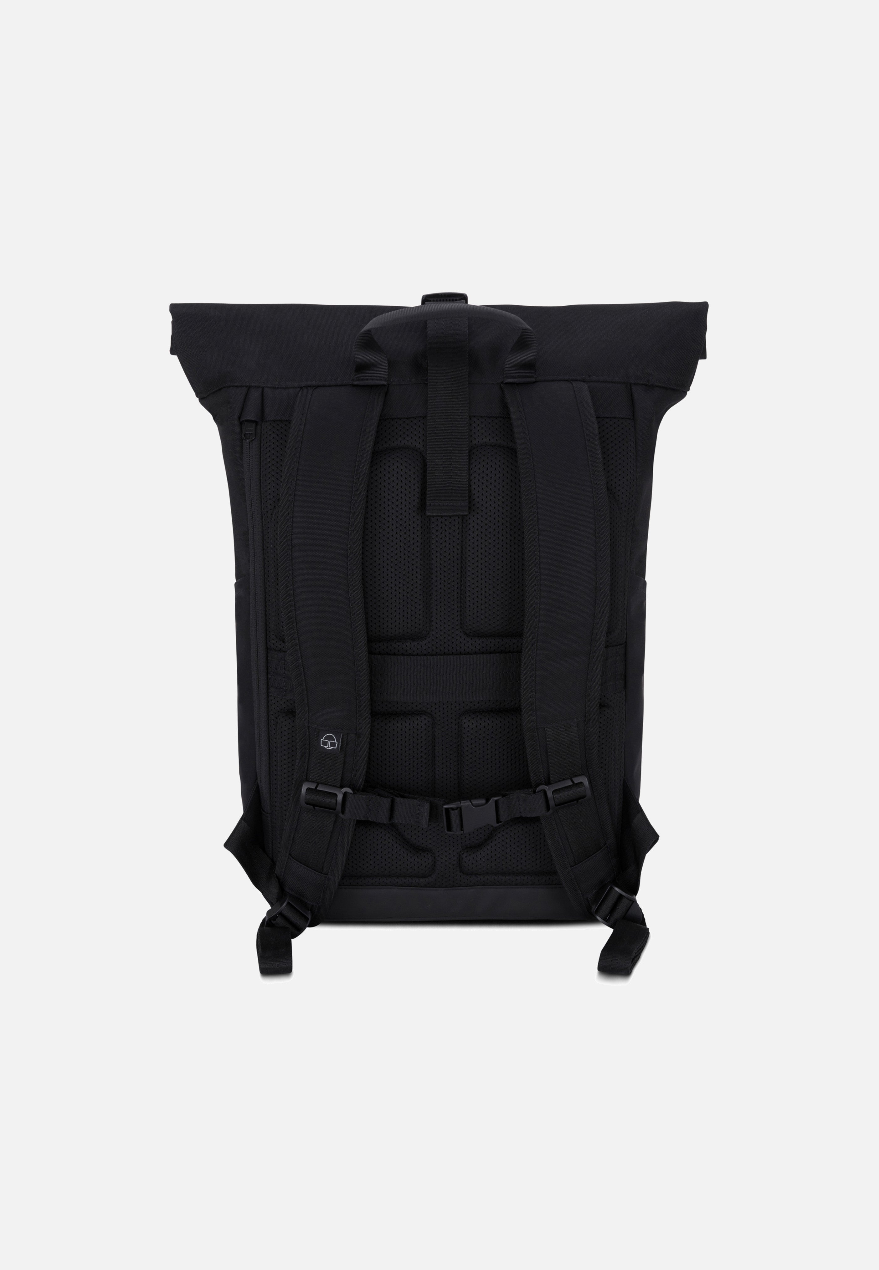 Johnny Urban Allen Large Schwarz Rolltop Rucksack