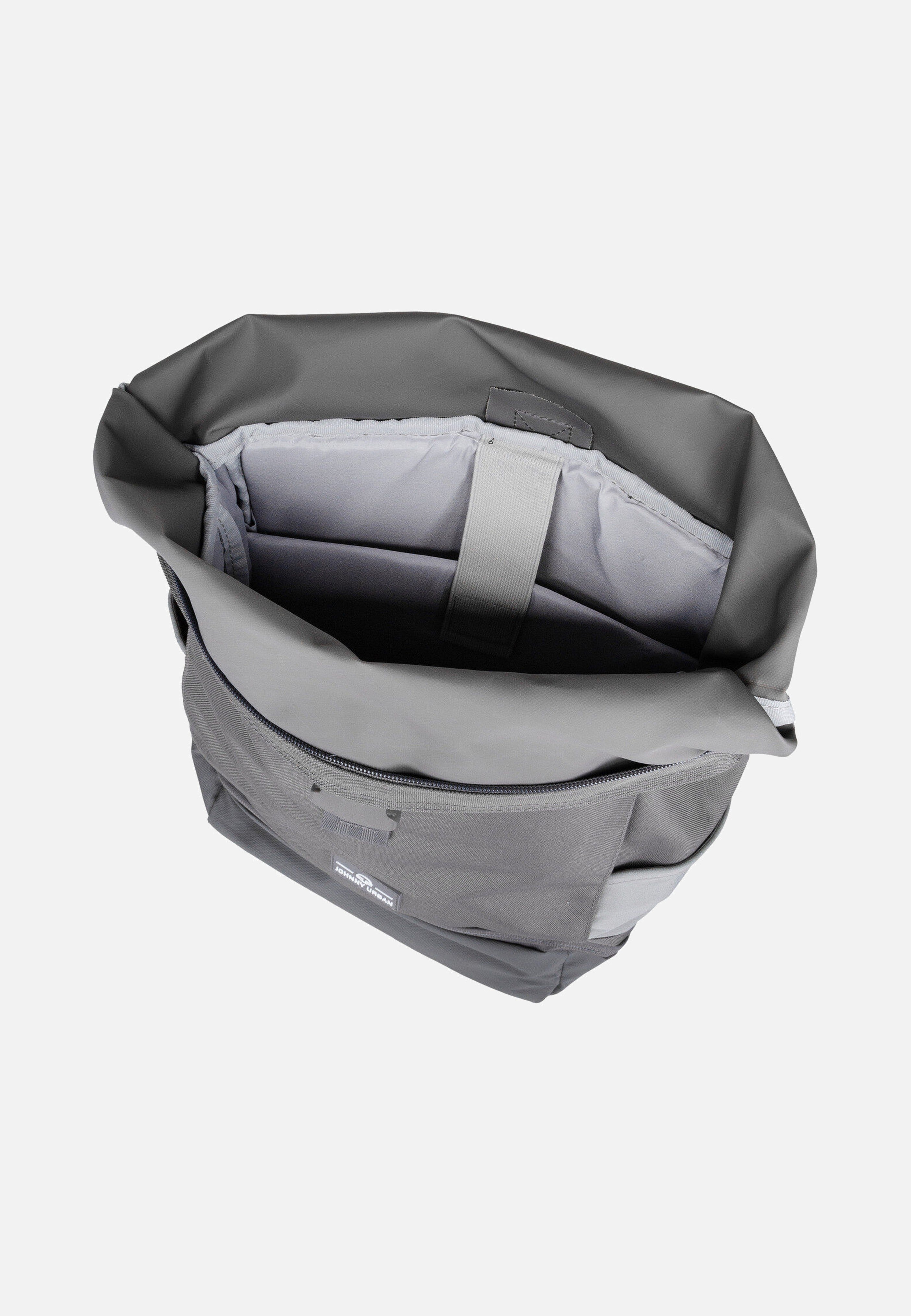 Johnny Urban Allen Medium Dunkelgrau Rolltop Rucksack