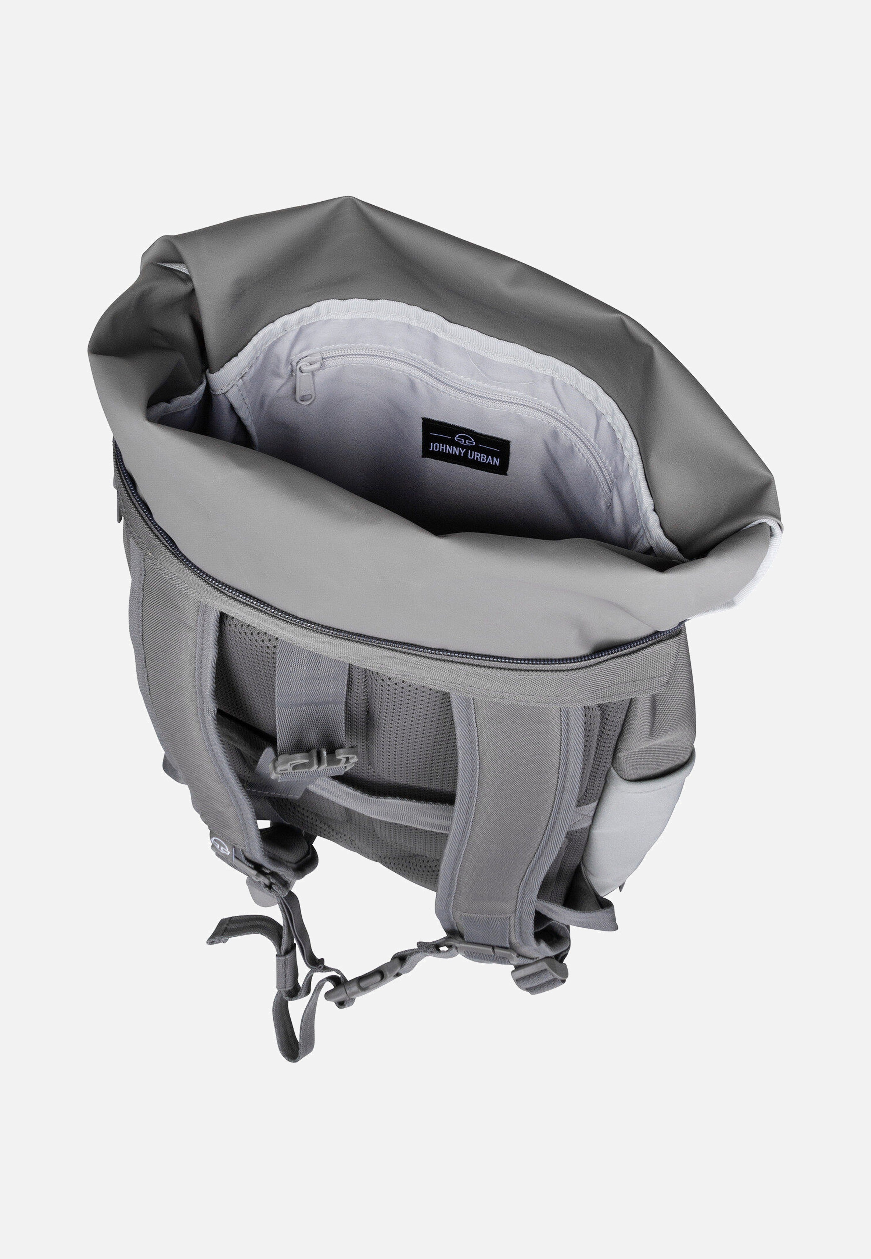 Johnny Urban Allen Medium Dunkelgrau Rolltop Rucksack