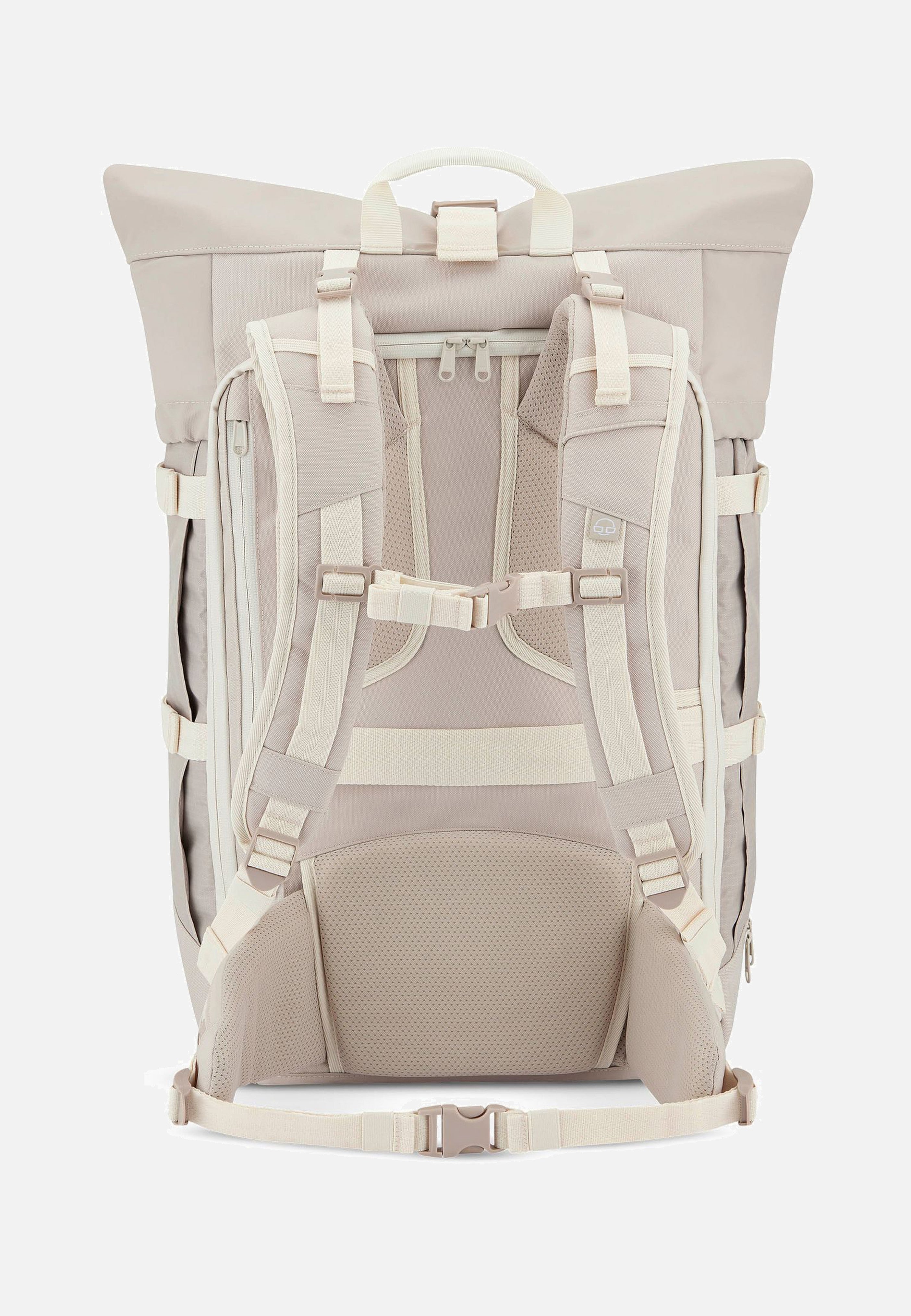 Johnny Urban - Allen XL Travel Sand - Rolltop Backpack | Neutral-Image