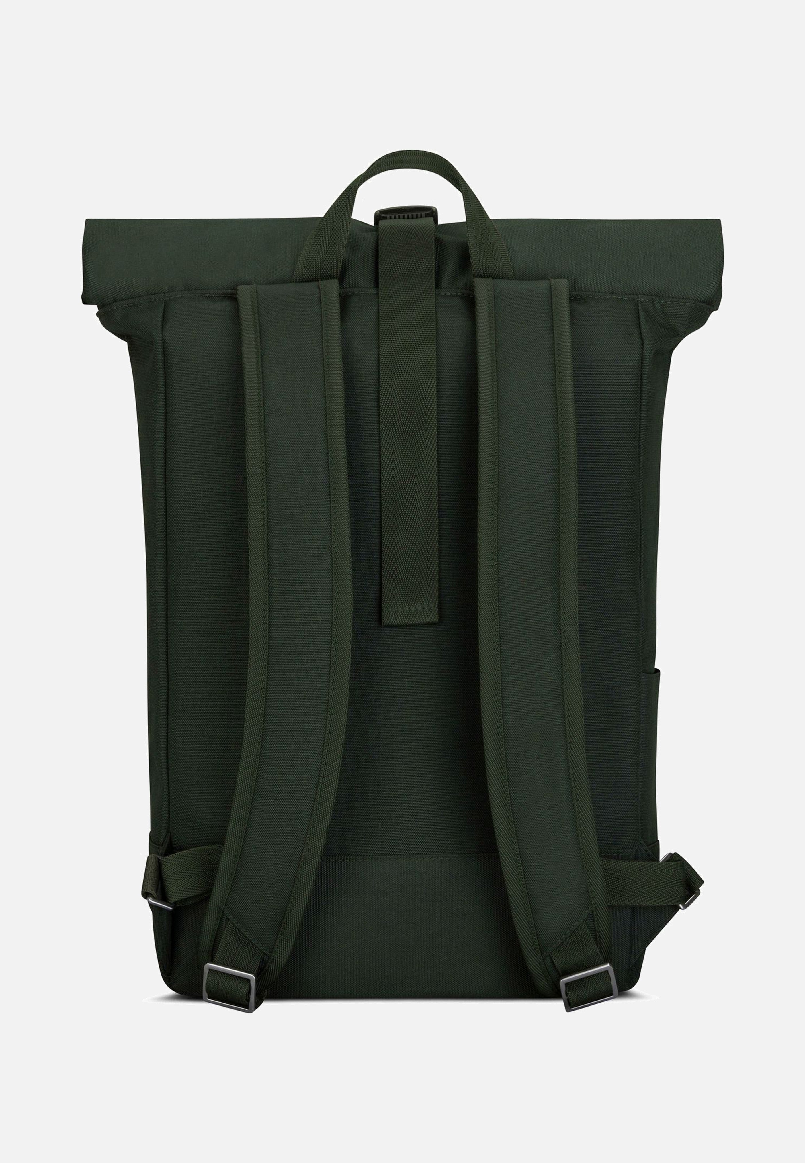 Johnny Urban - Robin Medium Dunkelgrün - Rolltop Backpack | Neutral-Image