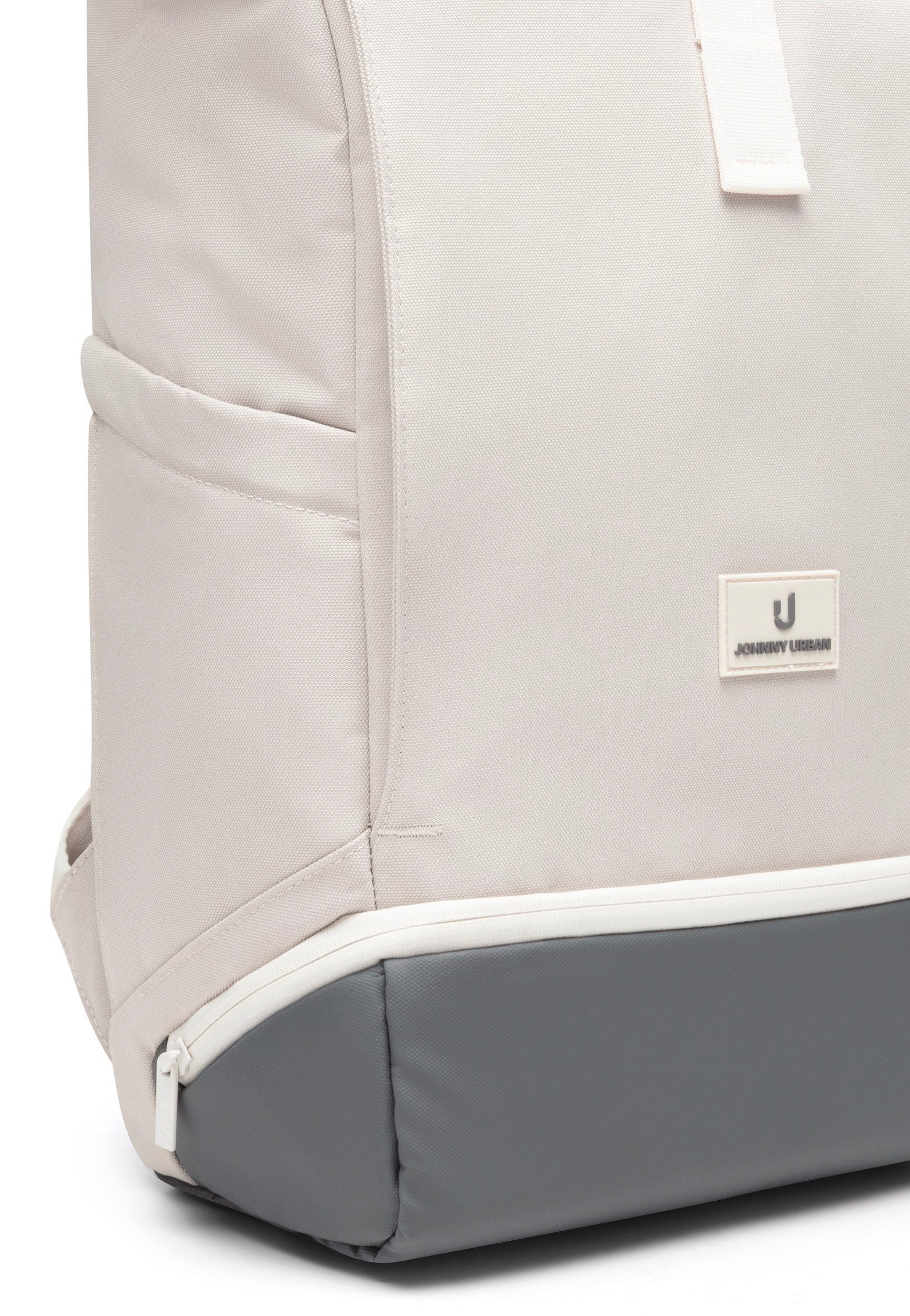 Johnny Urban Allen Large Sand-Grau Rolltop Backpack
