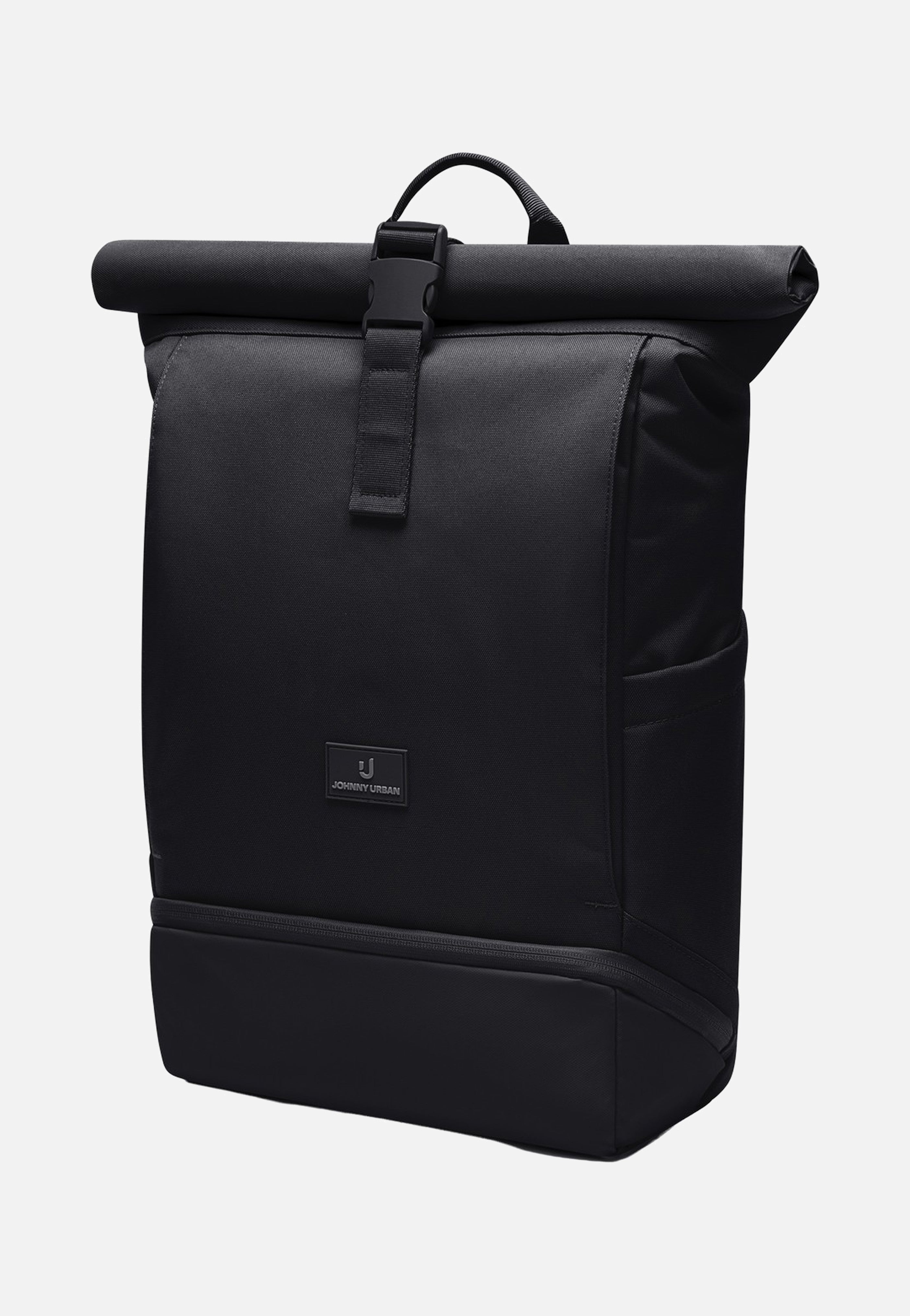 Johnny Urban Allen Large Schwarz Rolltop Backpack