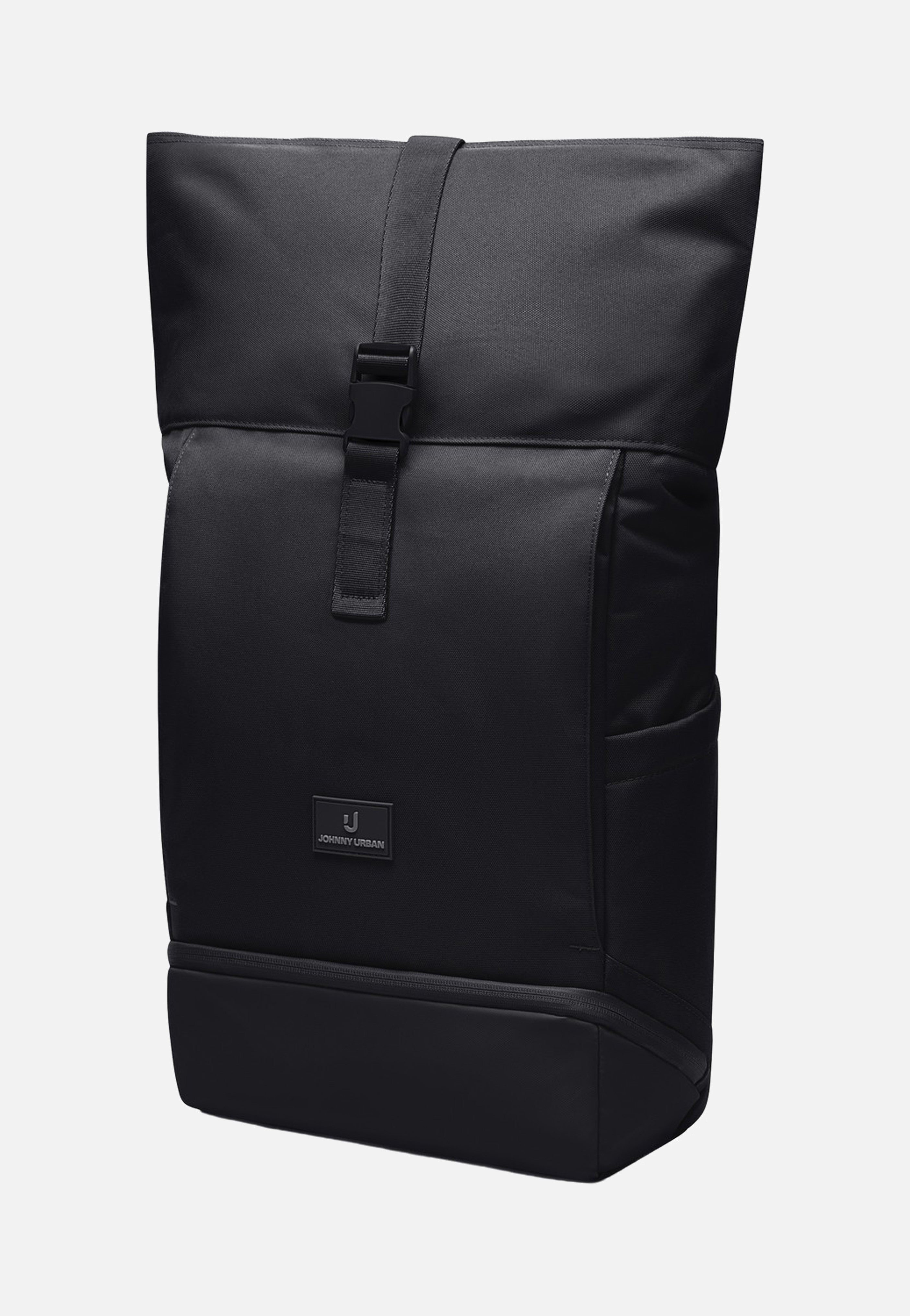 Johnny Urban Allen Medium Schwarz Rolltop Backpack