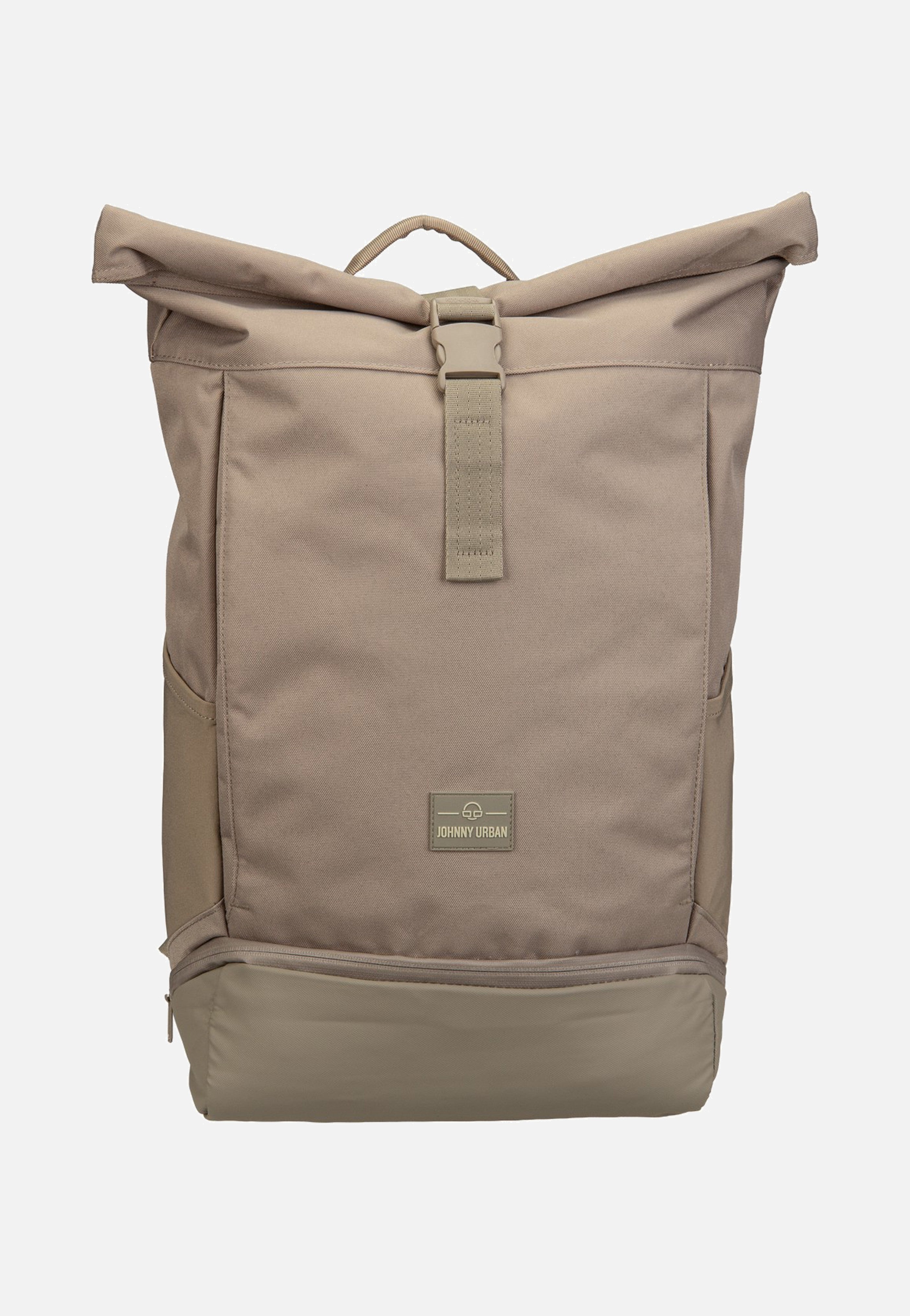 Johnny Urban - Allen Large Desert Grey - Rolltop Backpack | Neutral-Image