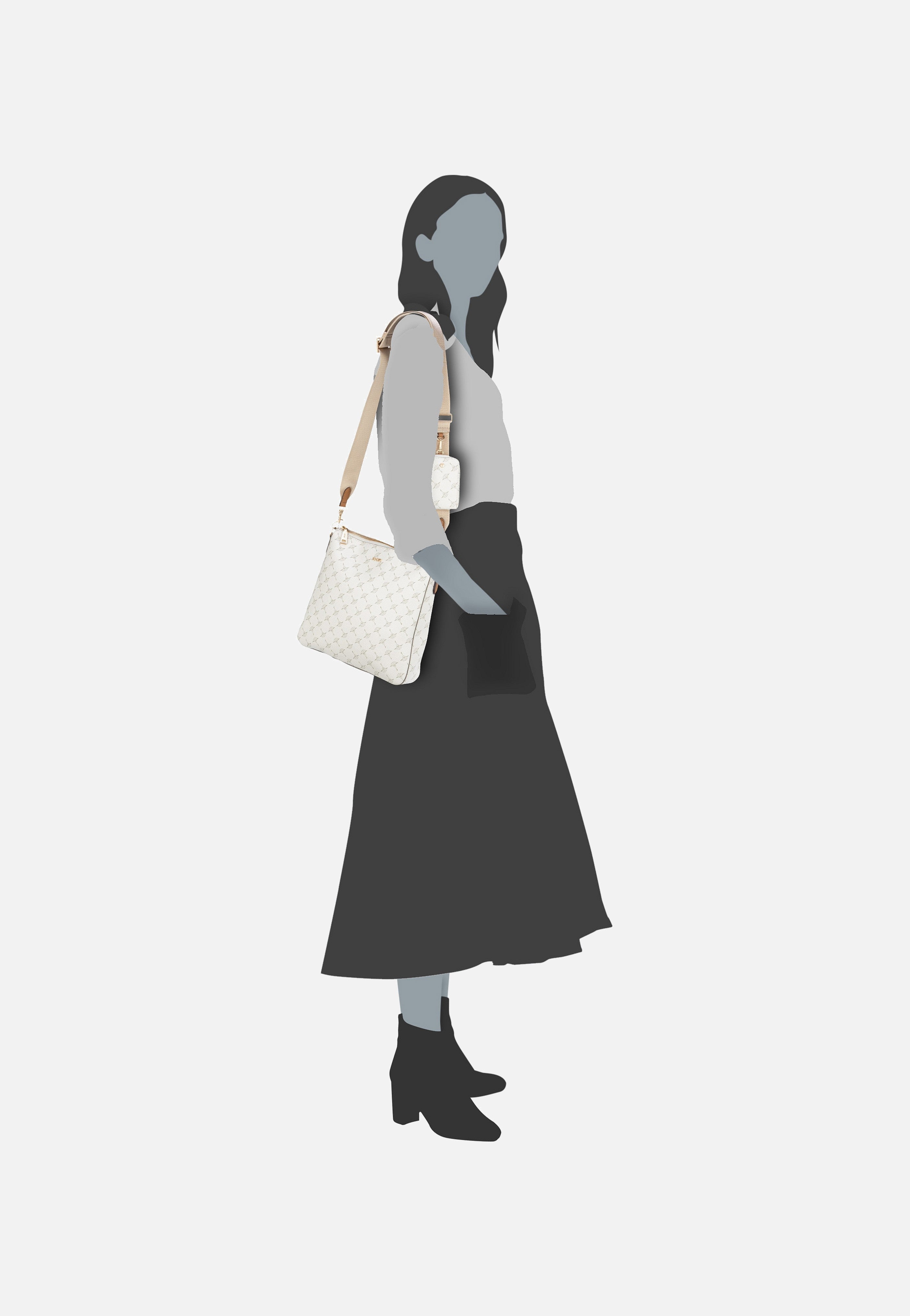 Joop Cortina 1.0 Jasmina MVZ Off White Beuteltasche