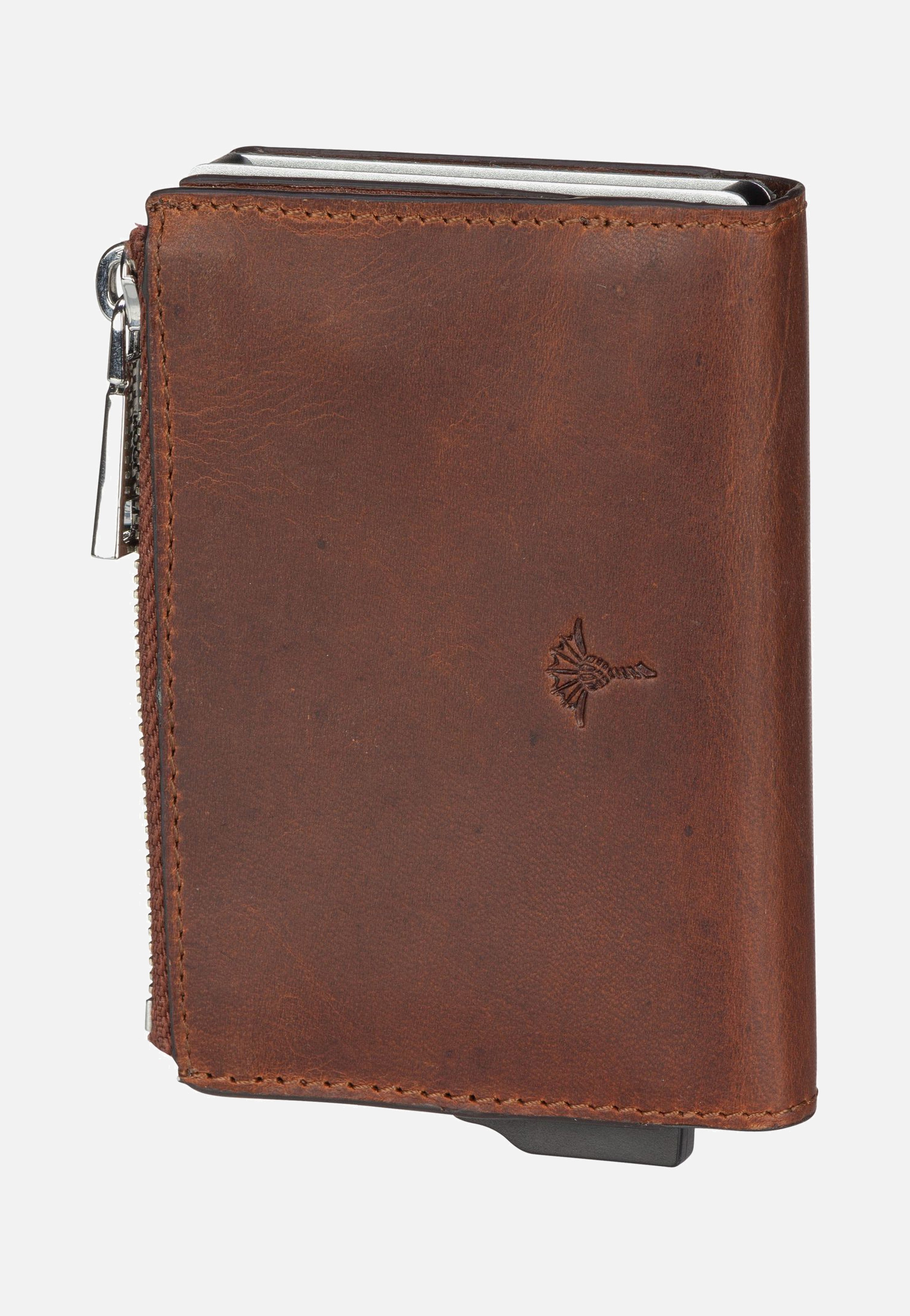 Joop - Loreto C Four E-Cage SV8 Darkbrown - Card Holder | Neutral-Image