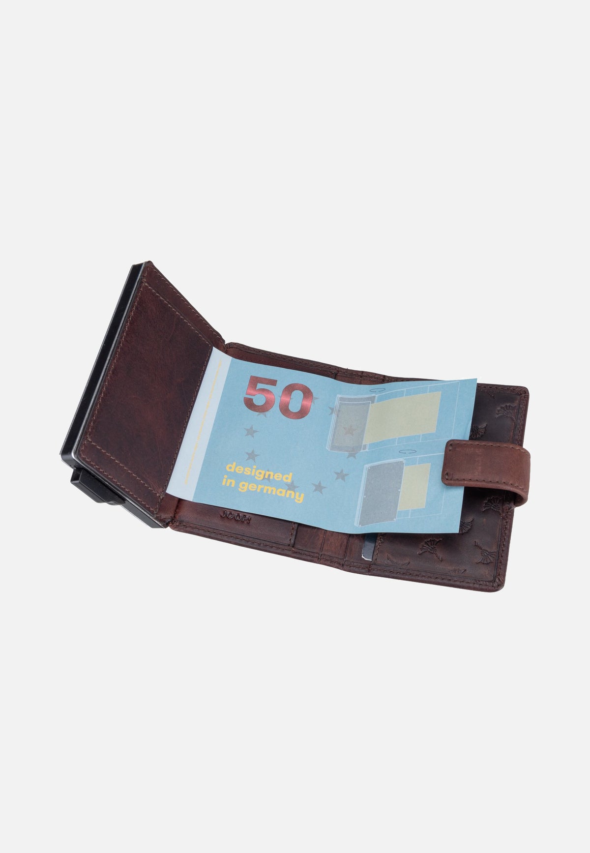 Joop Cerratano C-Two E-Cage SV8 Darkbrown Portemonnaie