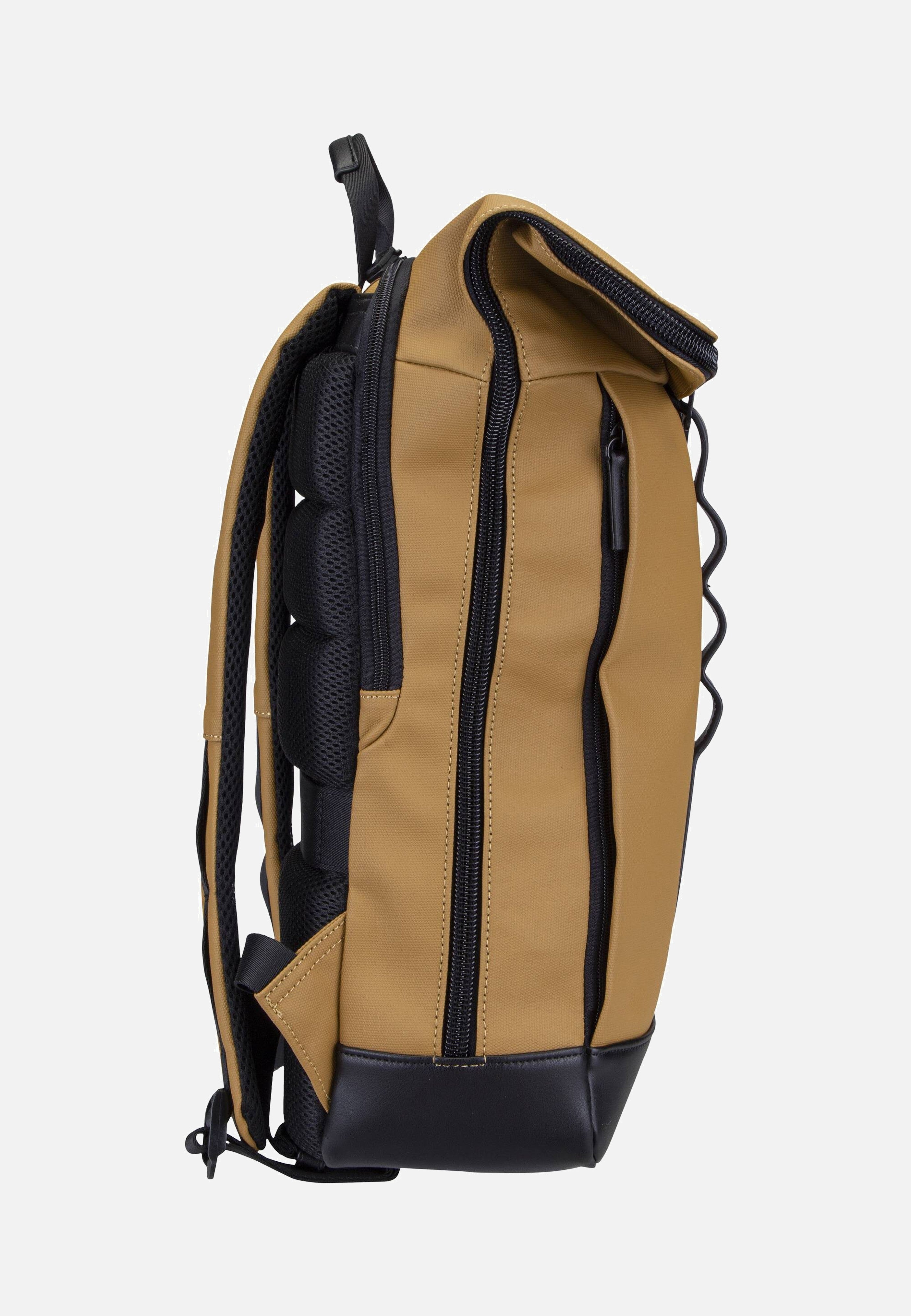 Jost - Borgholm Courier 5306 Mustard - Rolltop Backpack | Men-Image