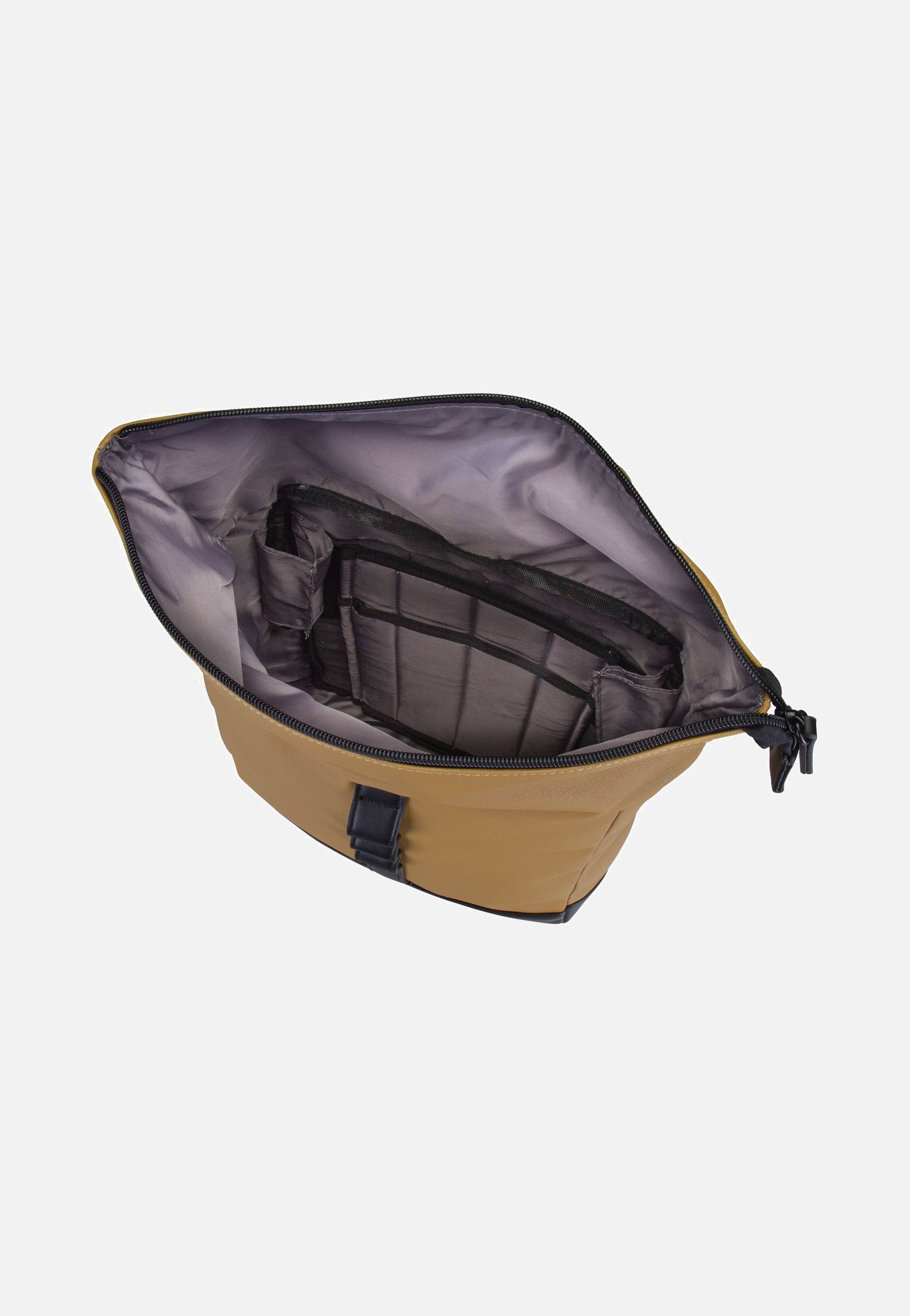 Jost - Borgholm Courier S 5310 Mustard - Rolltop Backpack | Women-Image