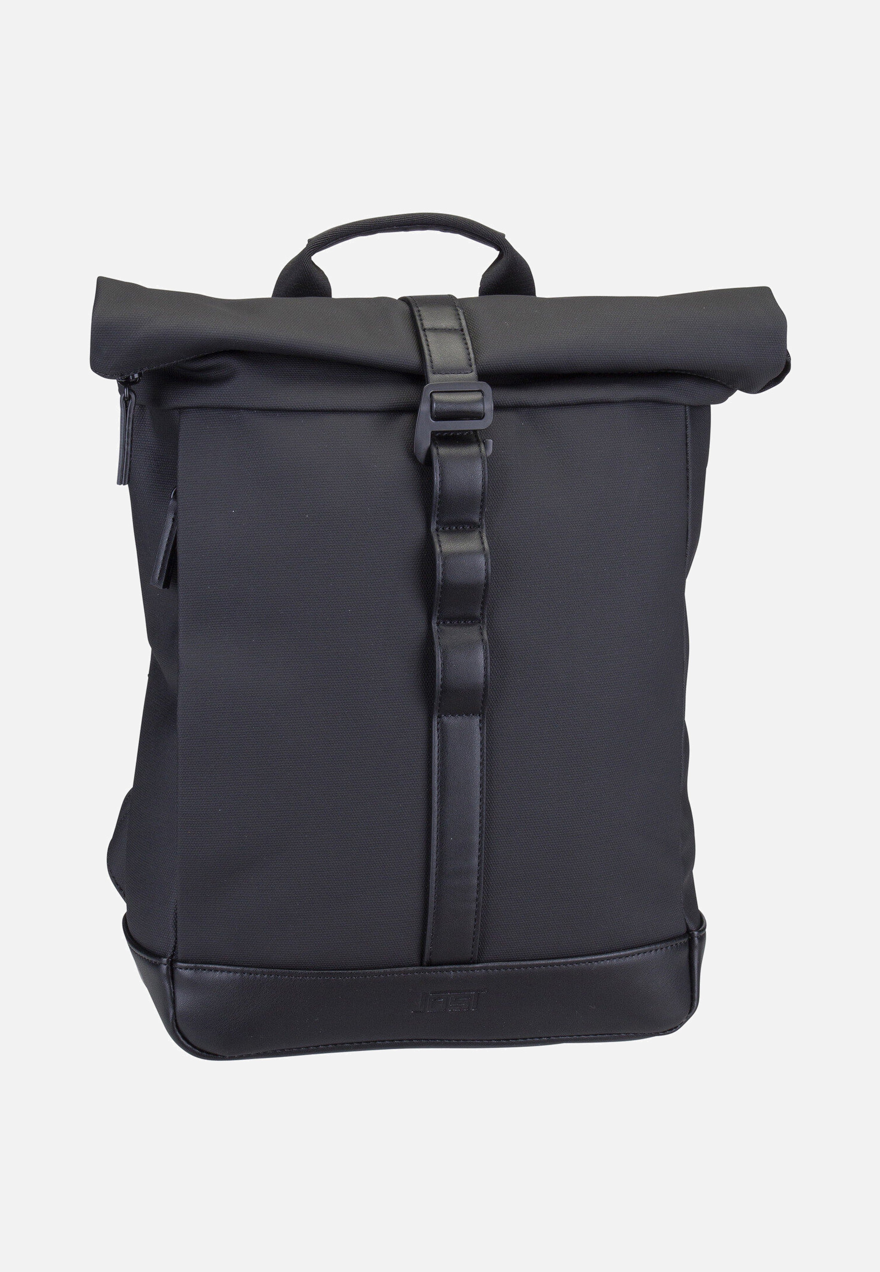 Jost Borgholm Courier S 5310 Schwarz Rolltop Rucksack