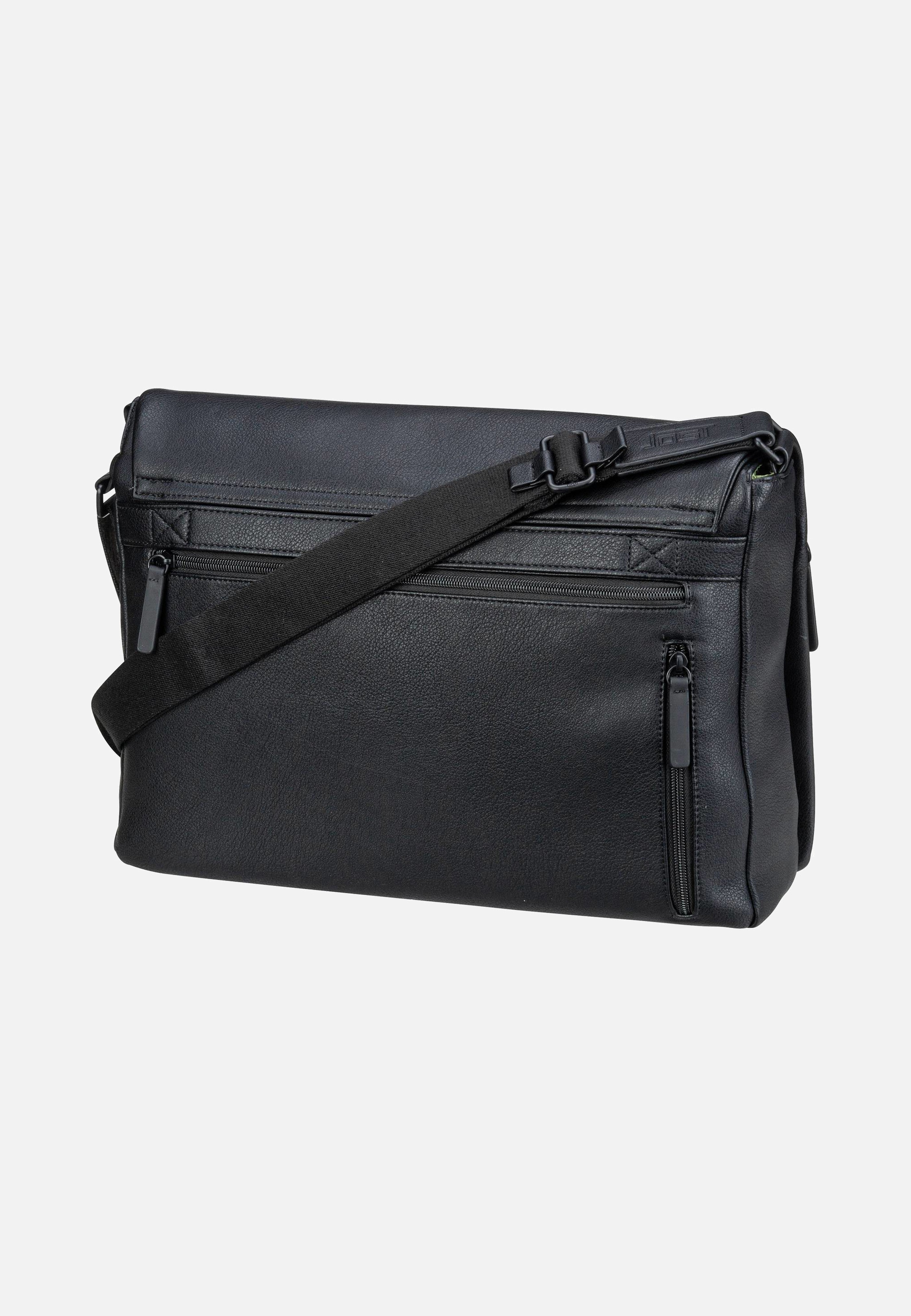 Jost - Riga Flap L Black - Messenger Bag | Men-Image