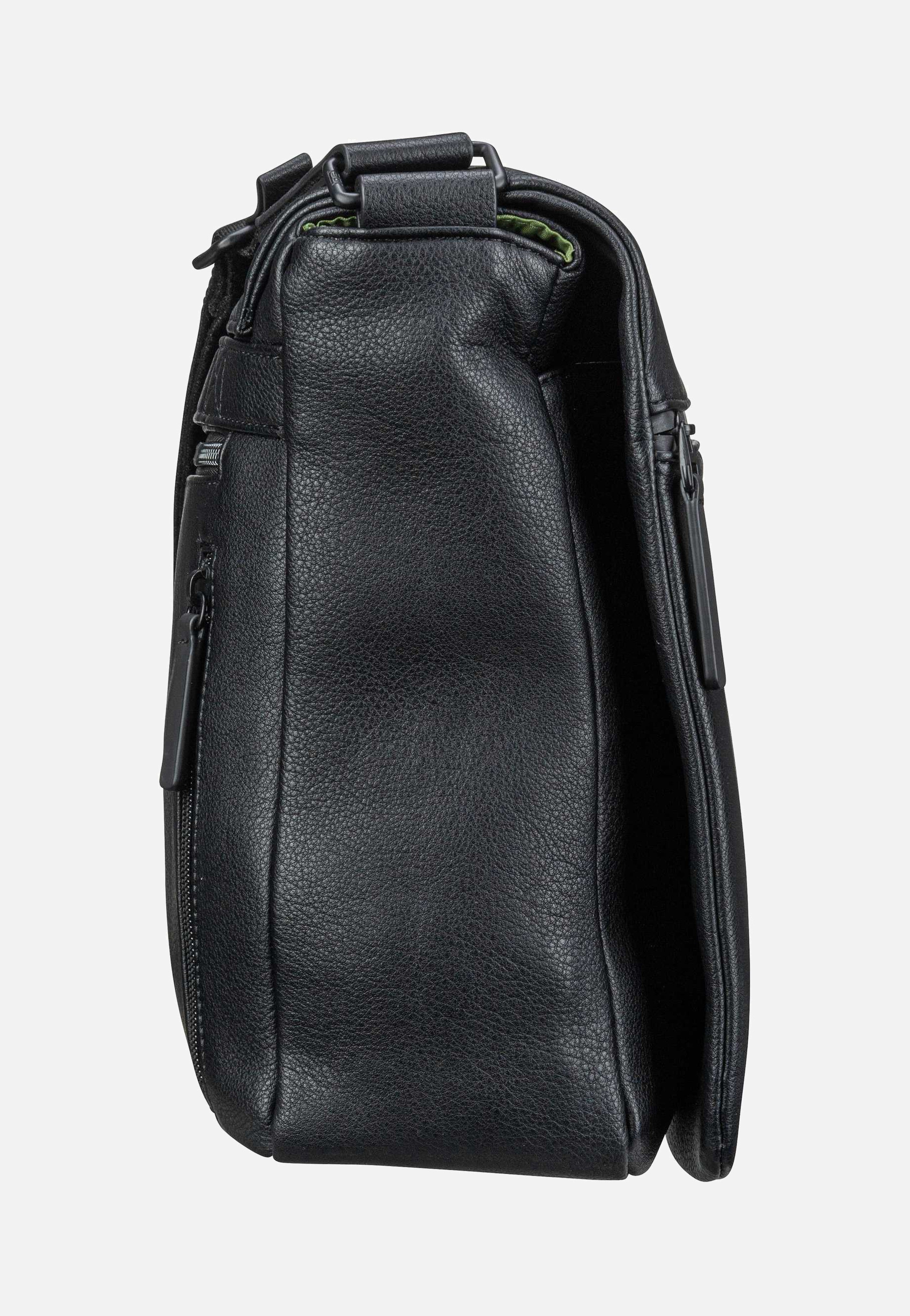 Jost - Riga Flap L Black - Messenger Bag | Men-Image