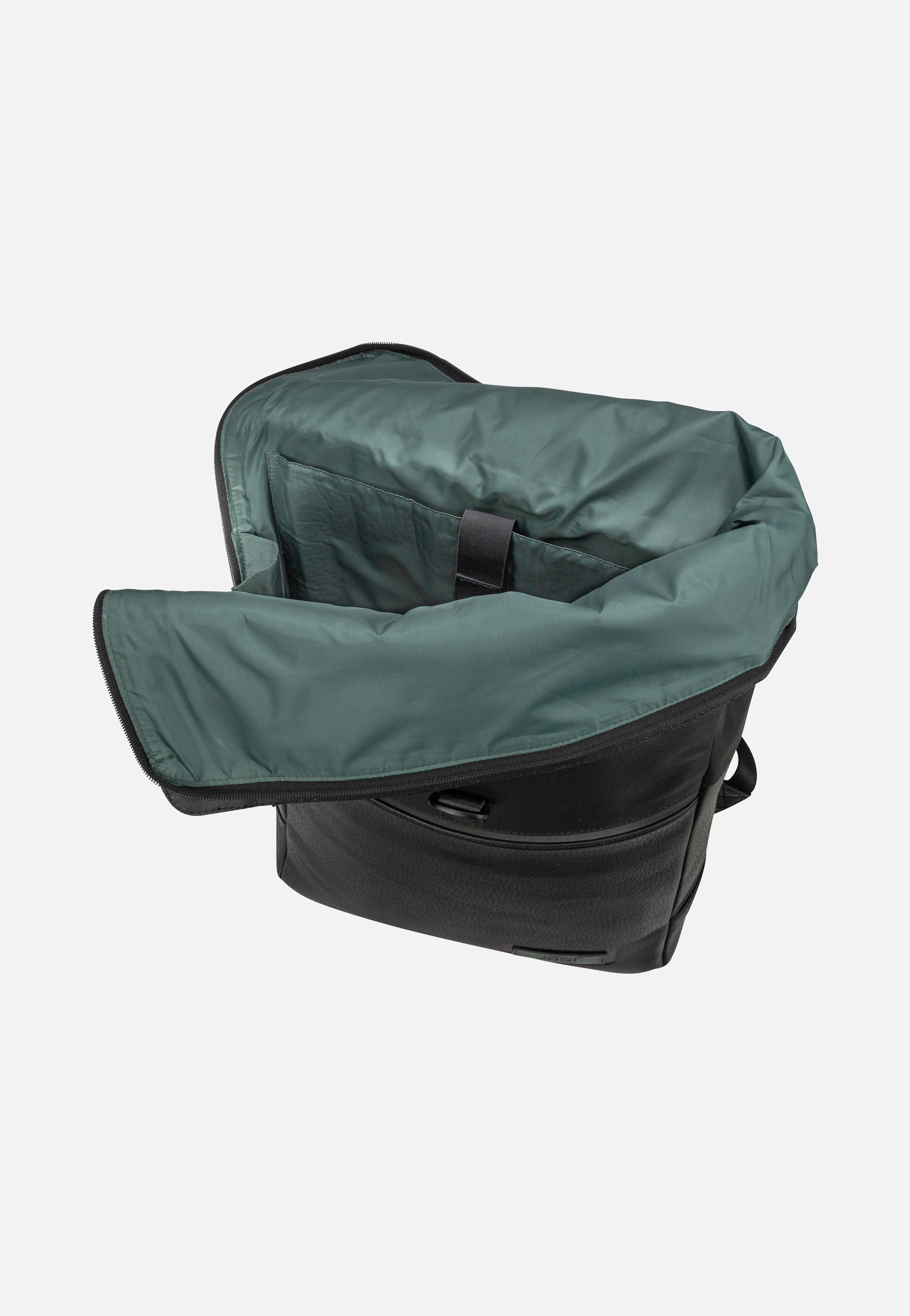 Jost - Stockholm Courier Black - Rolltop Backpack | Men-Image