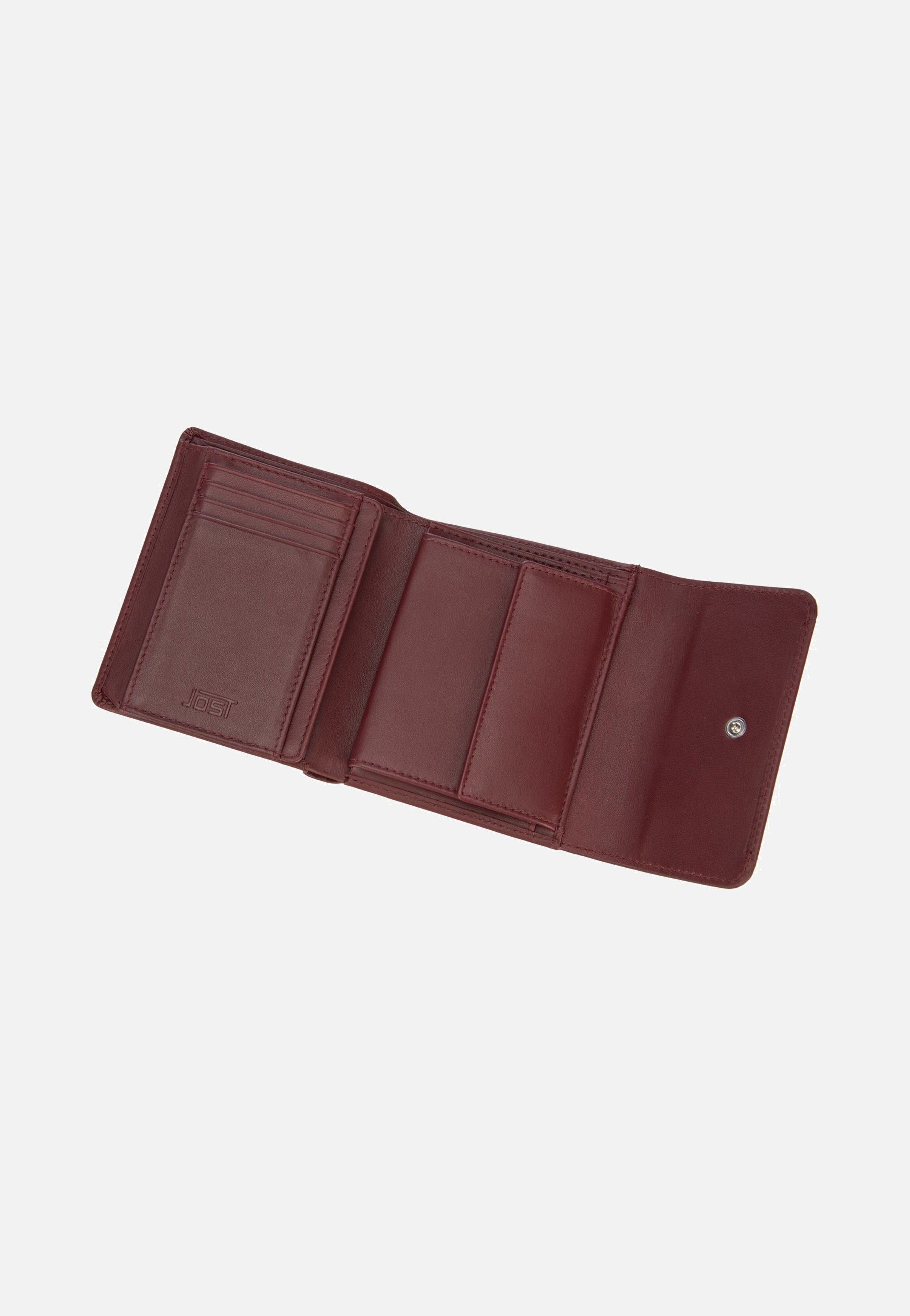 Jost Arva 4351 Medium Wine Portemonnaie