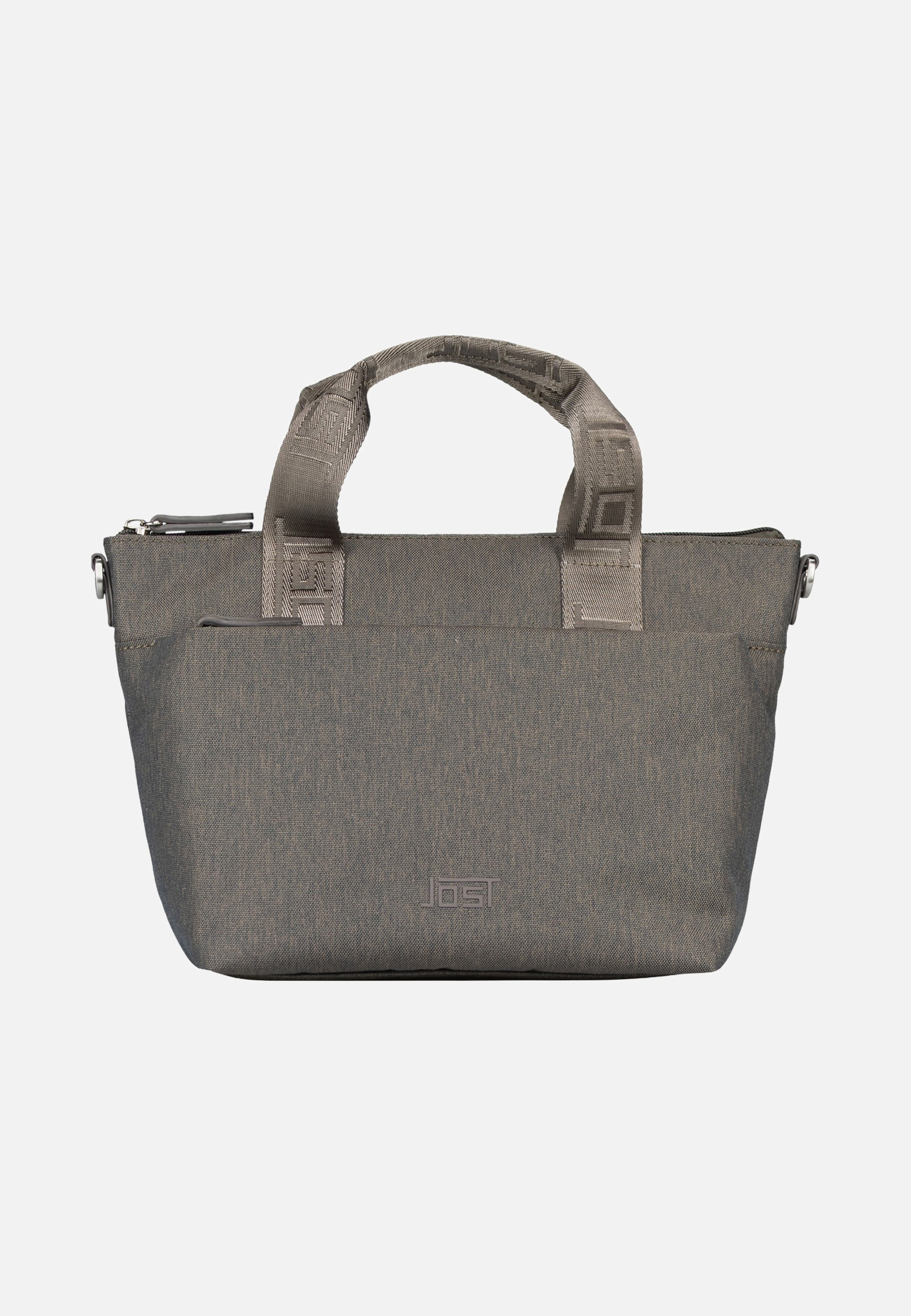 Jost Bergen 1611 Taupe Henkeltasche