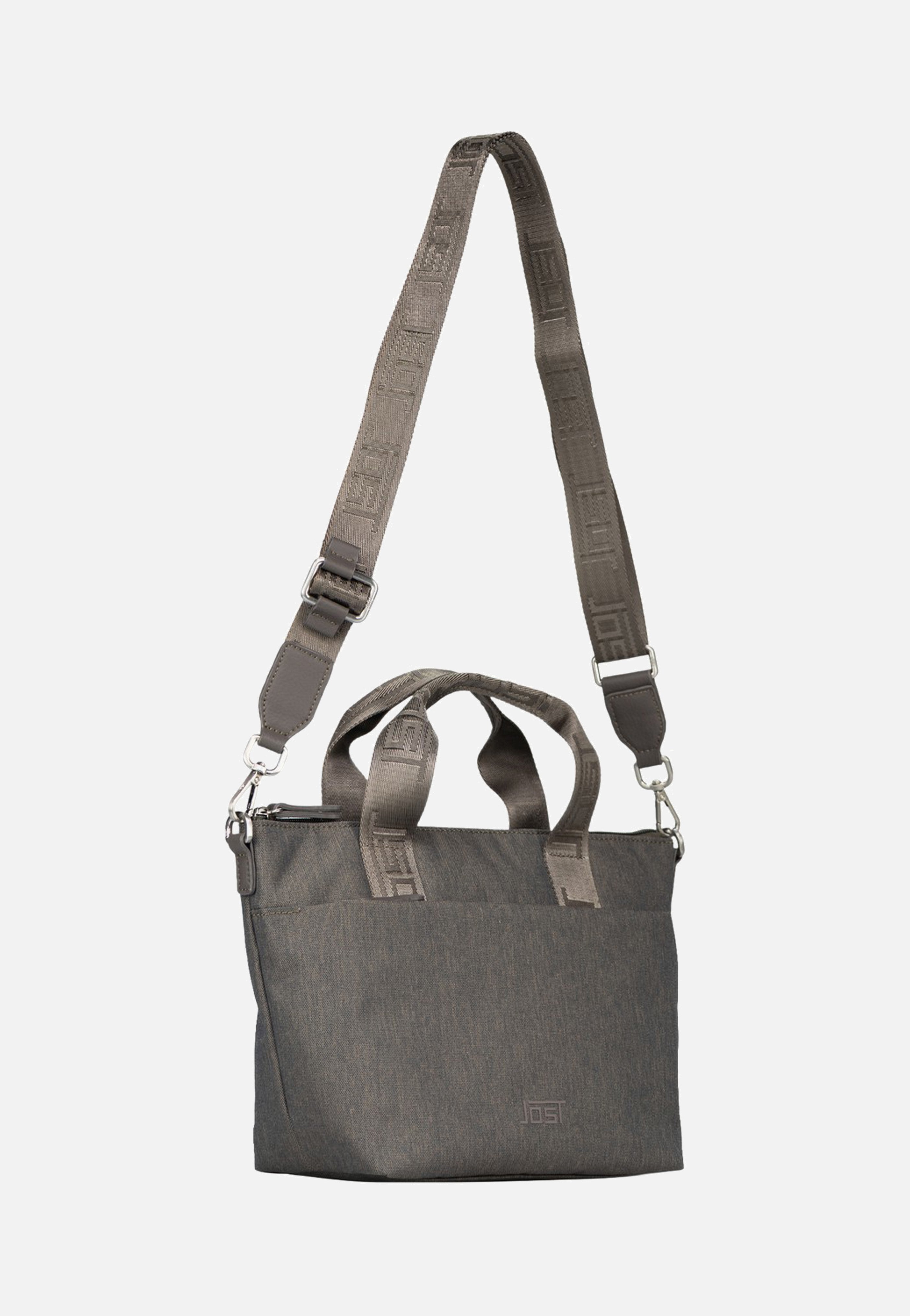 Jost Bergen 1611 Taupe Henkeltasche
