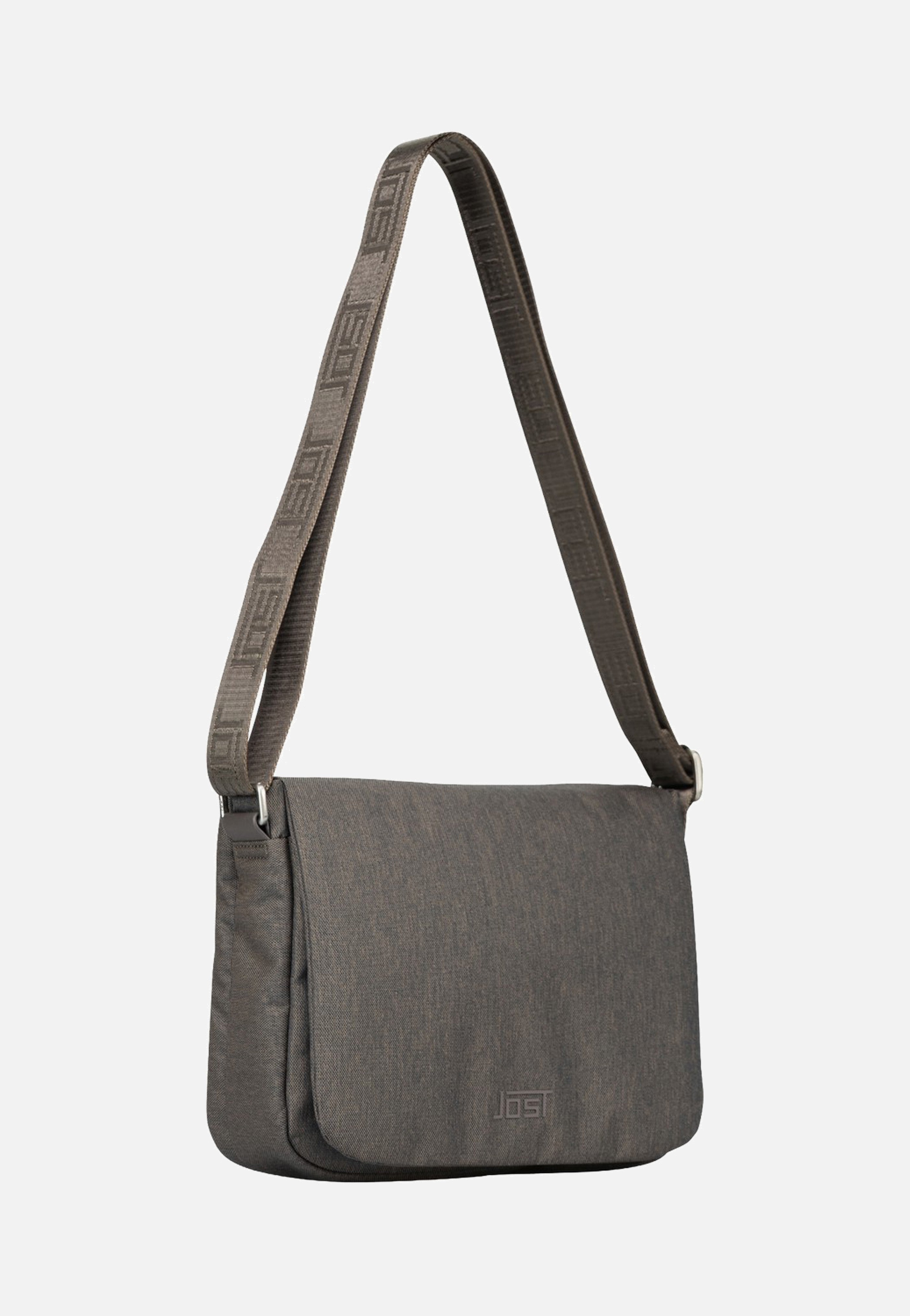 Jost Bergen 1614 Taupe Crossbody Bag