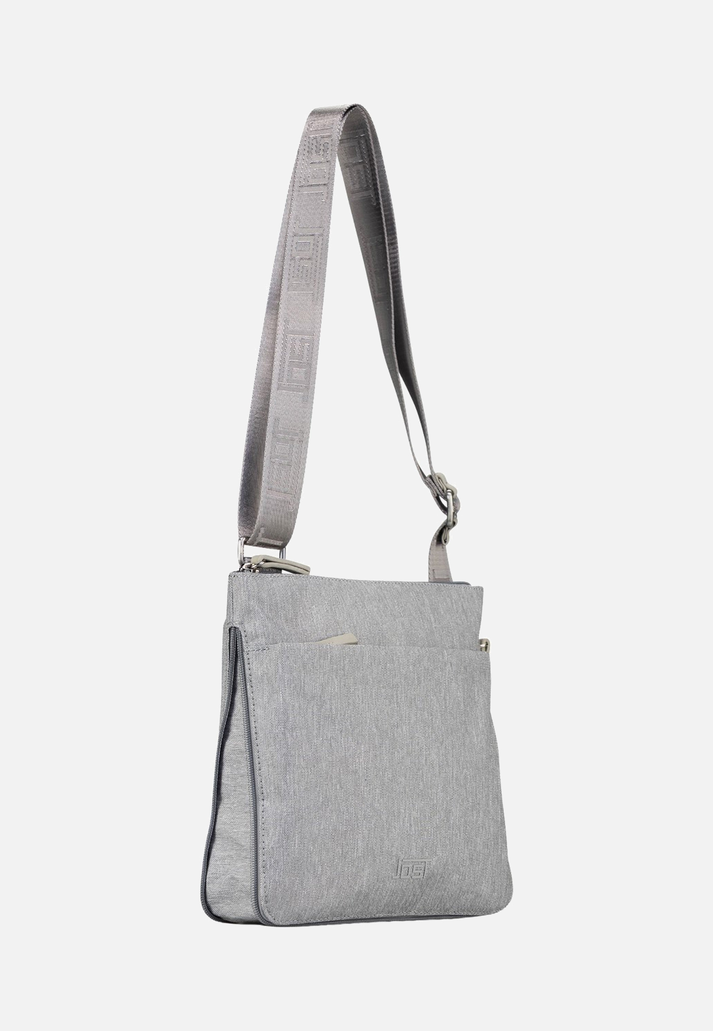 Jost Bergen Zip 1615 Light Grey Shoulder Bag