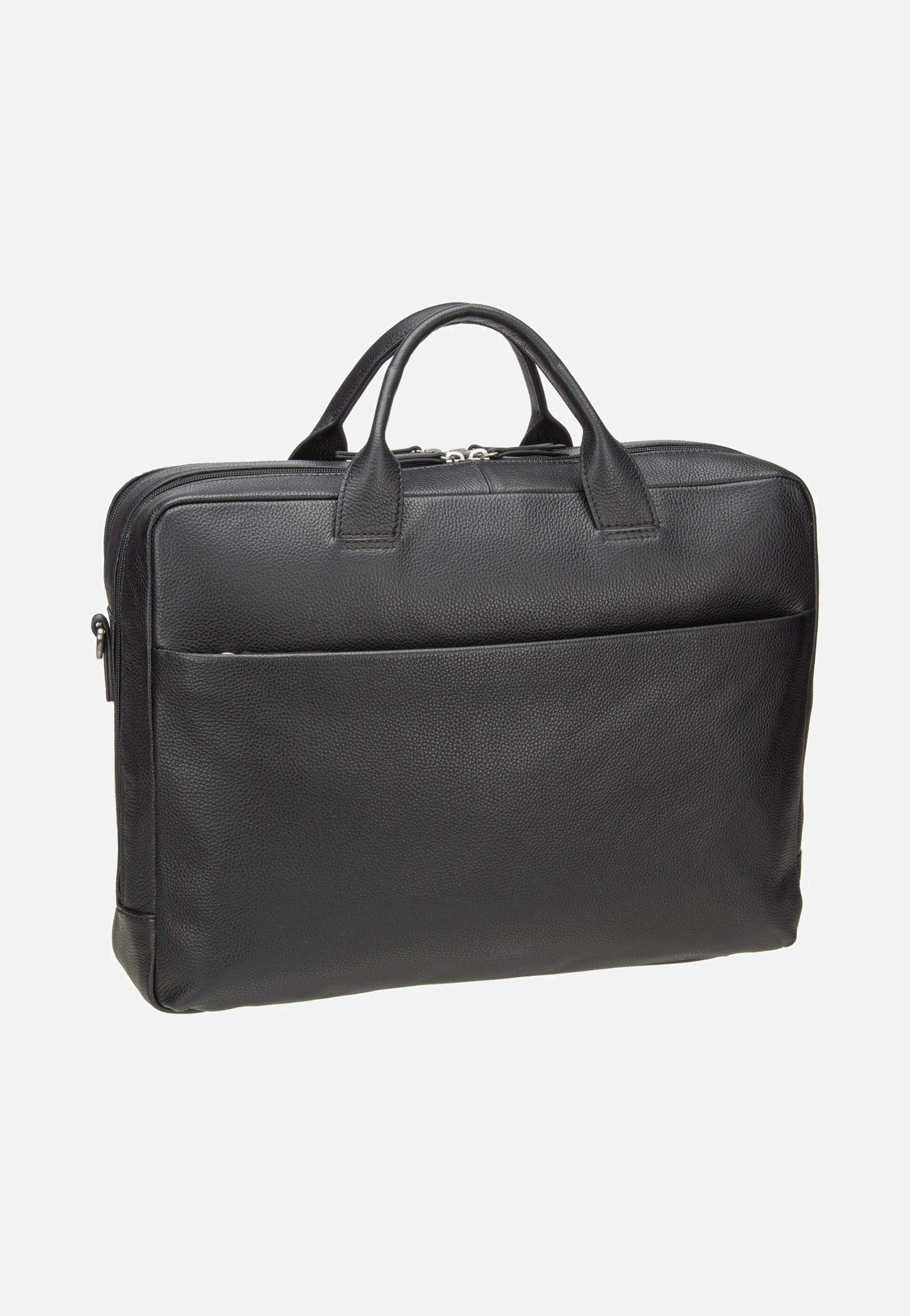 Jost Frankfurt Business Bag 2C Black Aktentasche
